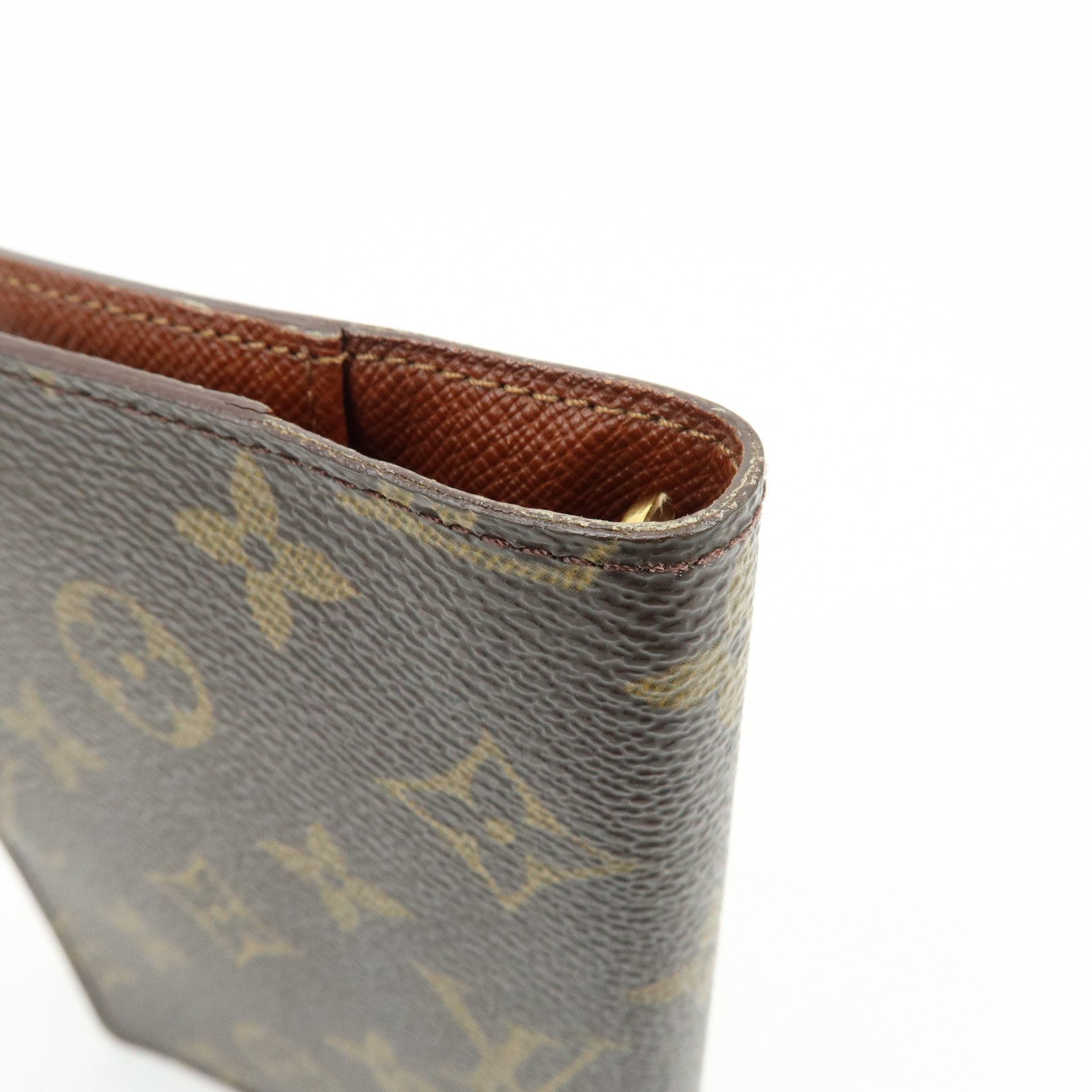 Louis Vuitton Monogram Agenda PM Planner Cover Brown R20005