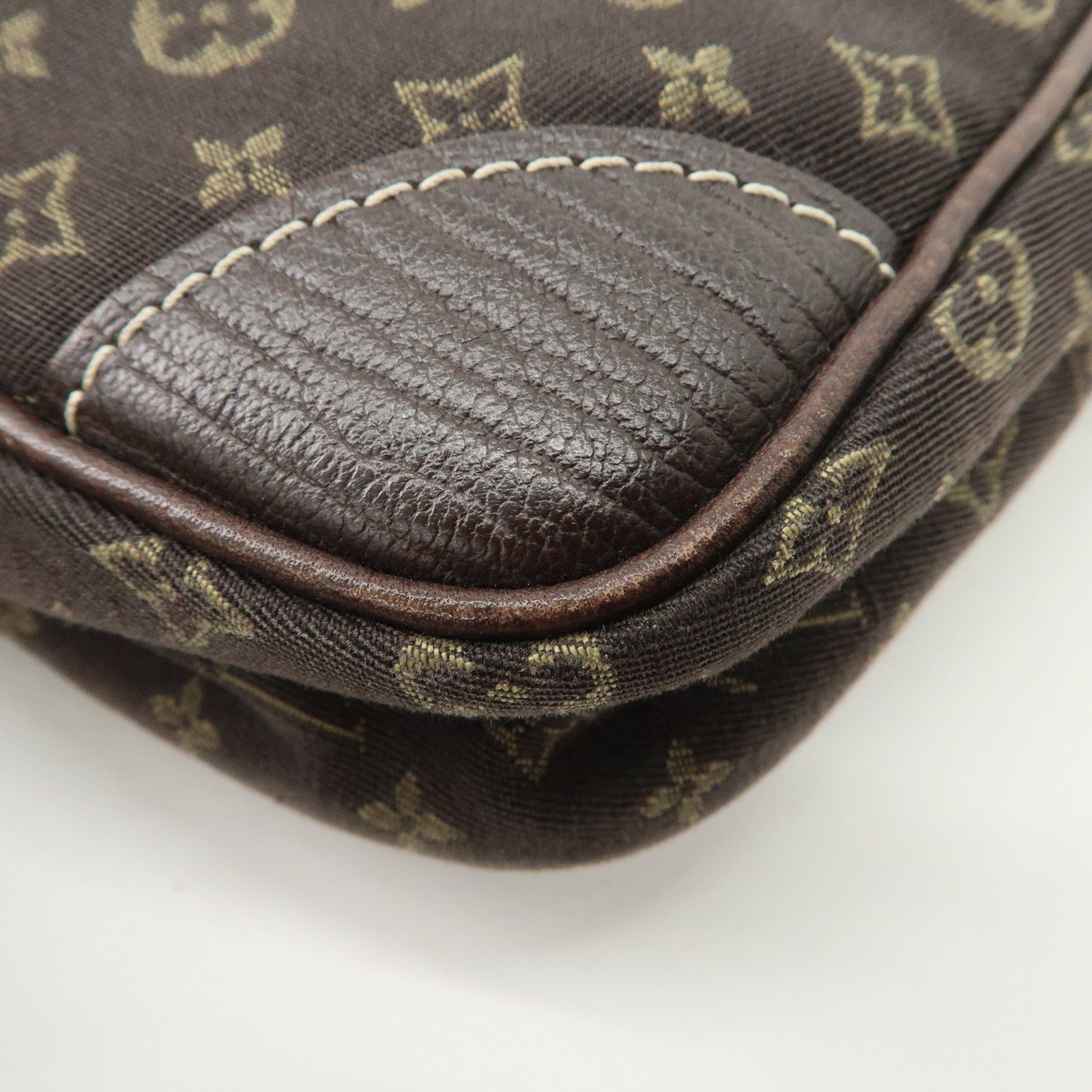 Louis Vuitton Monogram Mini Lin Danube Shoulder Bag Brown M95228