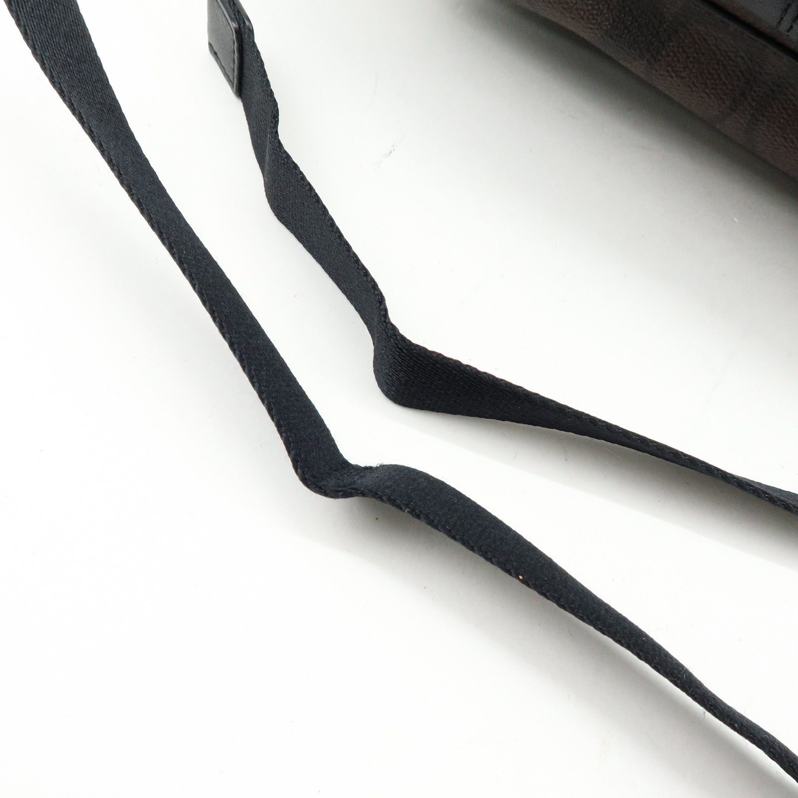 COACH Charlie PVC Canvas Leather Backpack Rucksack Dark Brown