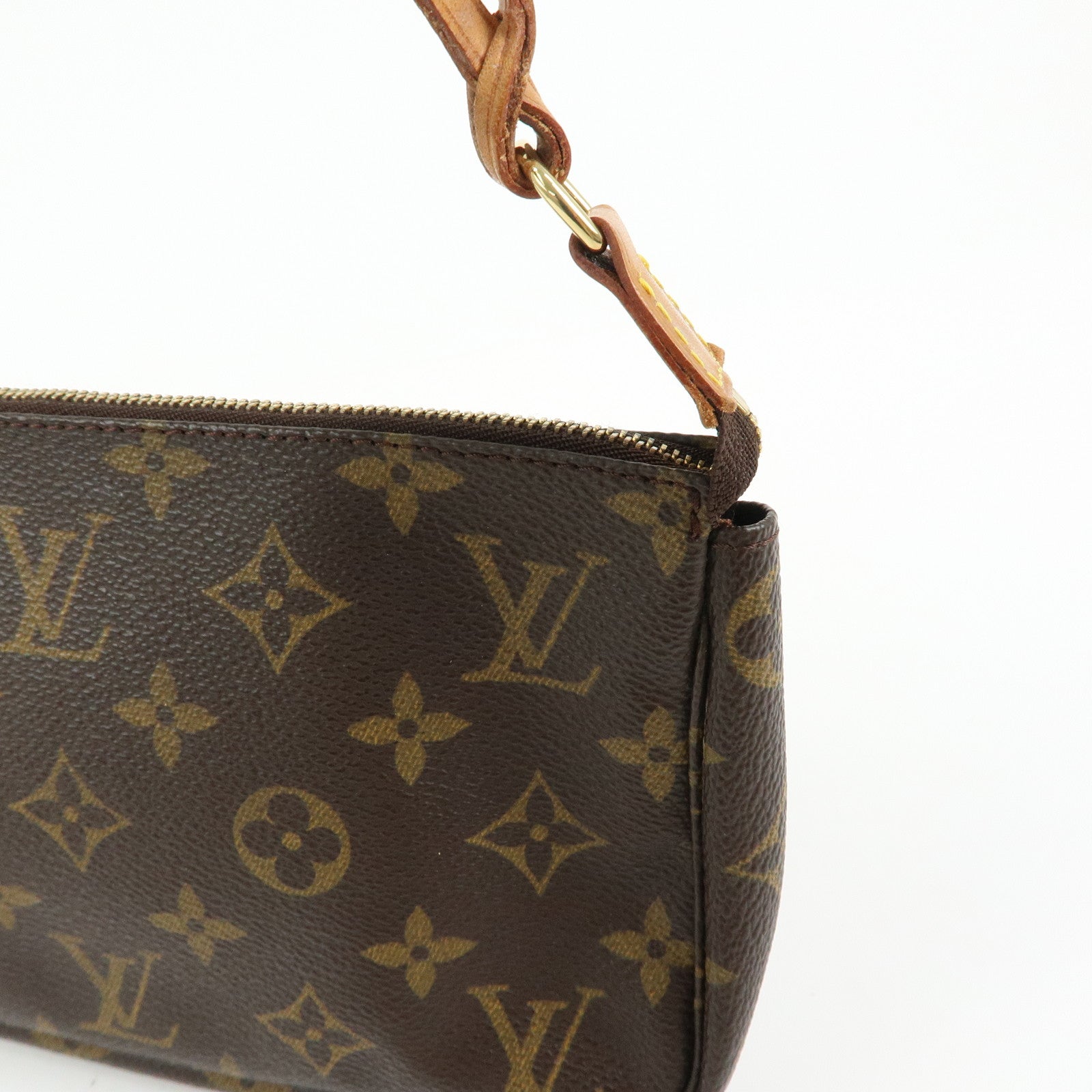 Louis Vuitton Monogram Pochette Accessoires Pouch Hand Bag M51980