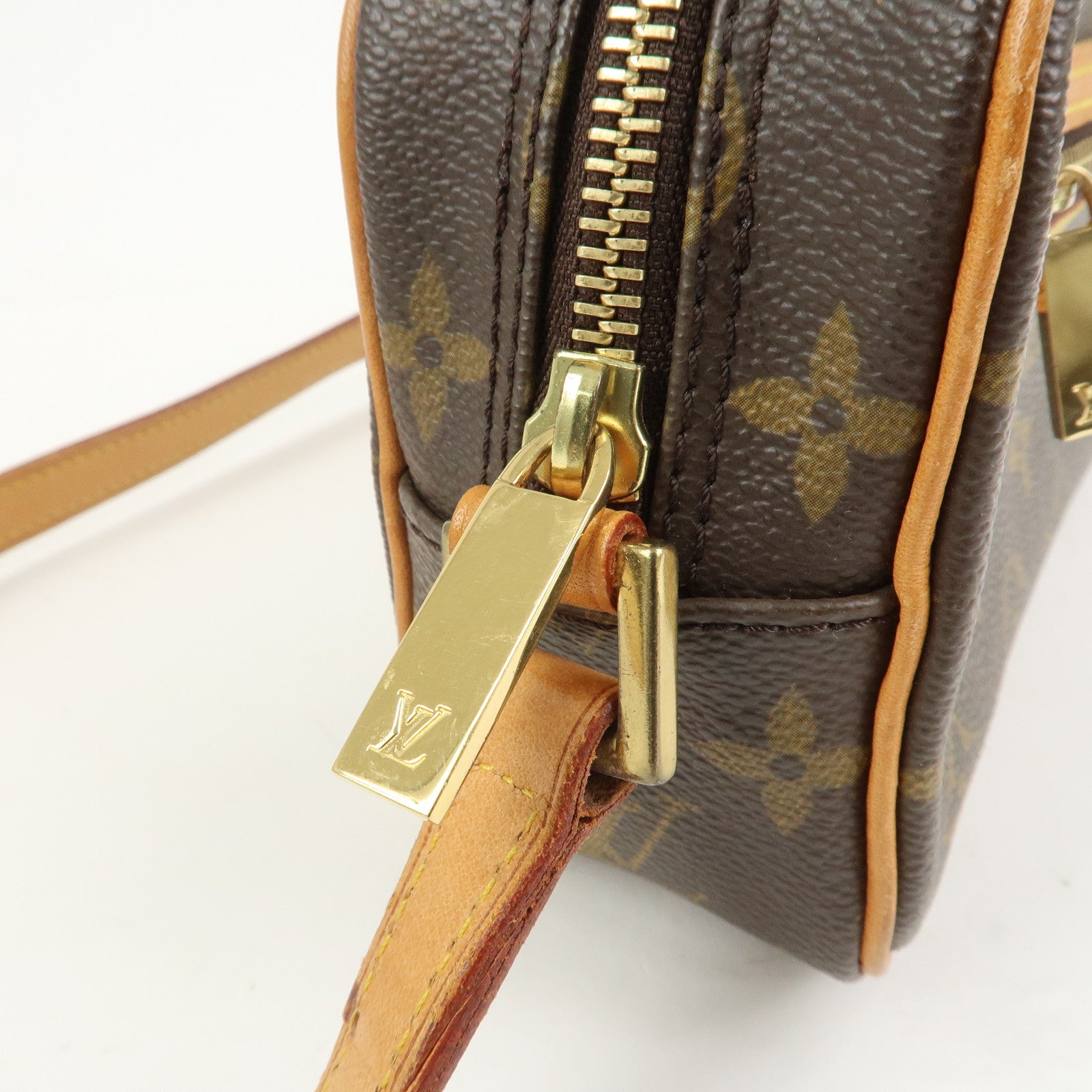 Louis Vuitton Monogram Pochette Cite Shoulder Bag Brown M51183