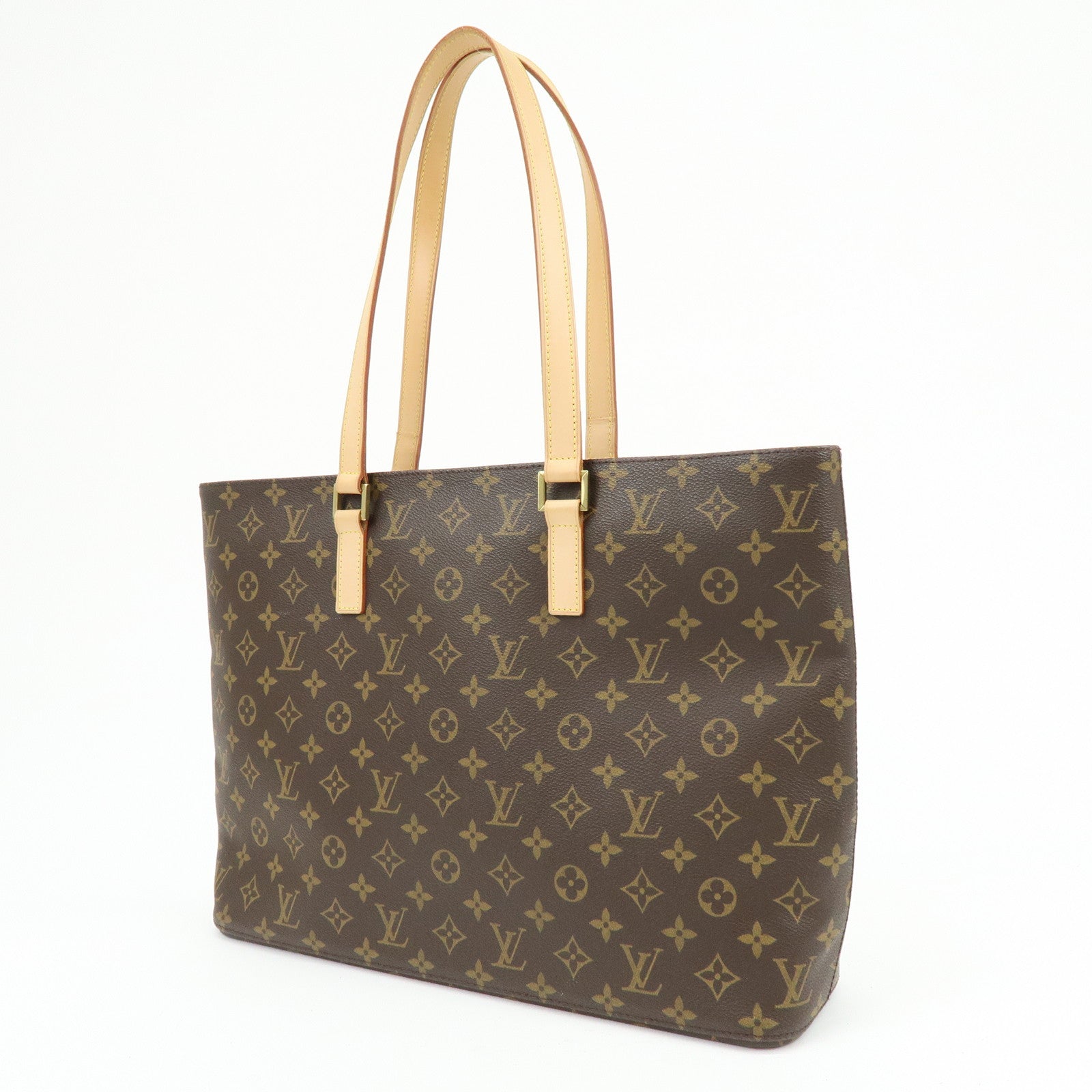 Louis Vuitton Monogram Luco Tote Bag Shoulder Bag Brown M51155