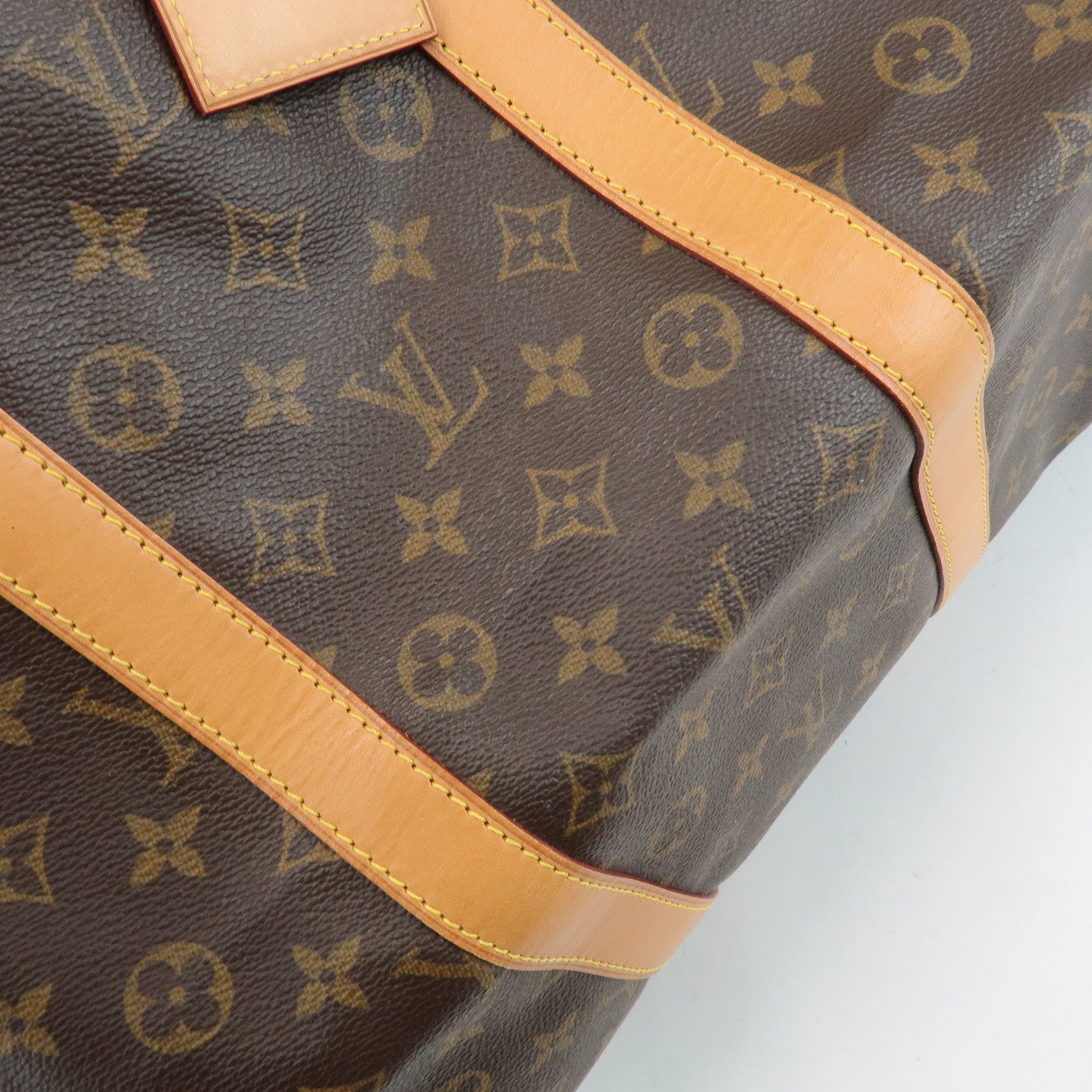 Louis Vuitton Monogram Keep All Bandouliere 55 Boston Bag M41414 Used