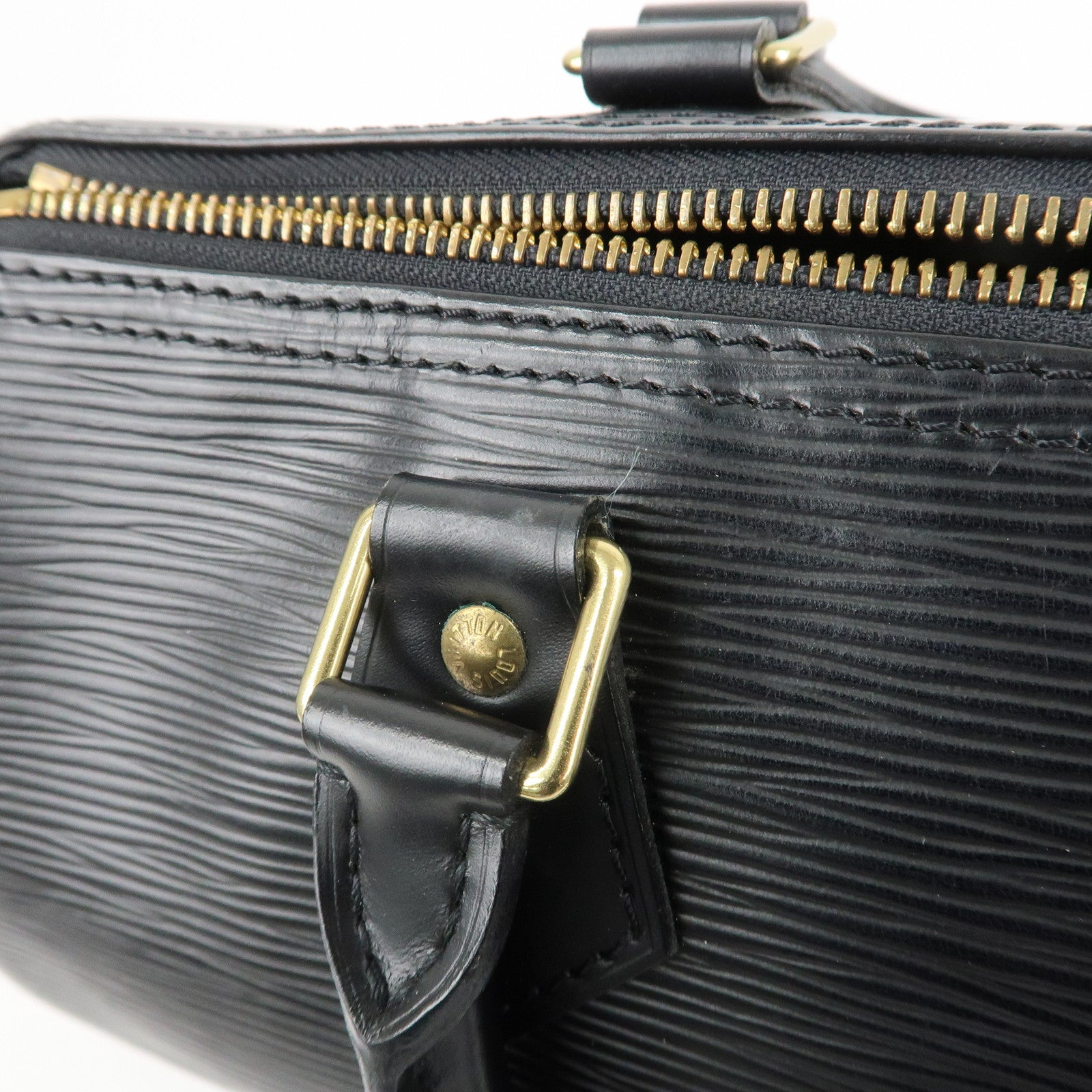 Louis Vuitton Epi Speedy 25 Hand Bag Boston Bag Noir M59032