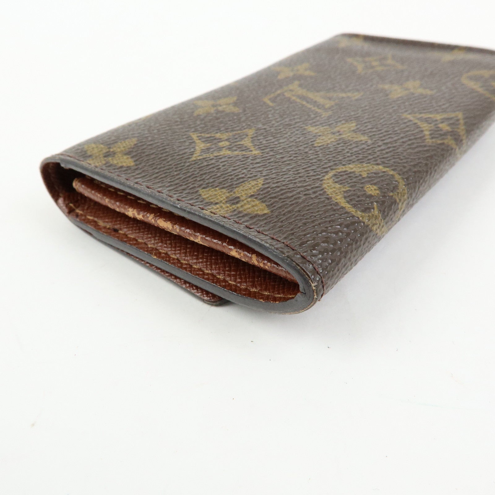 Louis Vuitton Monogram Porte Monnaie Zip Bifold Wallet M61735