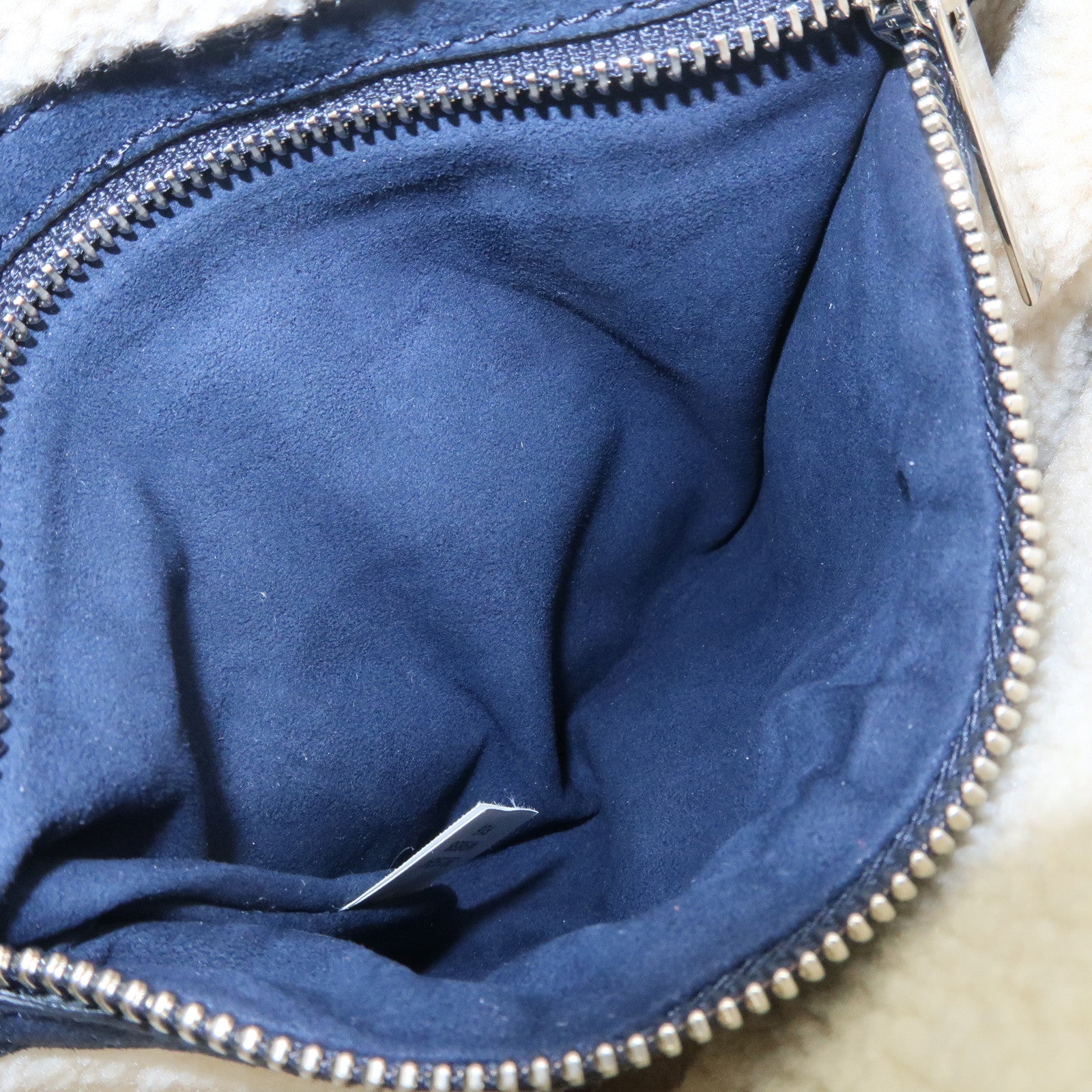 STELLA MCCARTNEY Denim Fur Falabella Shoulder Bag Crossbody Bag