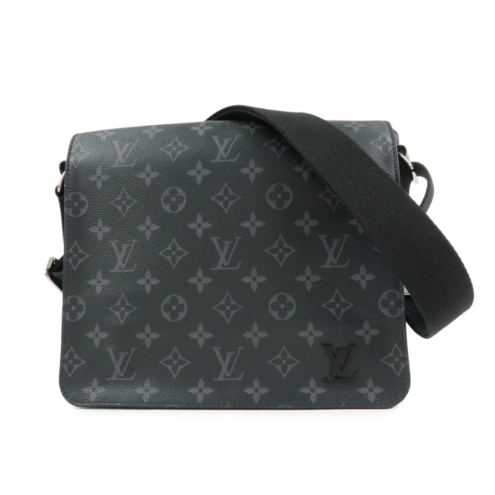 Louis Vuitton Monogram Eclipse District PM Crossbody Bag M44000