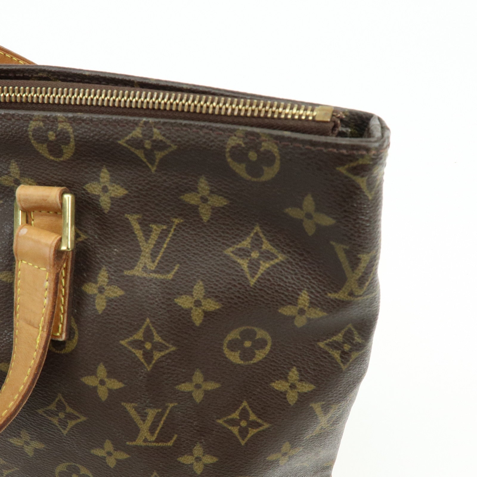 Louis Vuitton Monogram Cabas Mezzo Tote Bag Shoulder Bag M51151