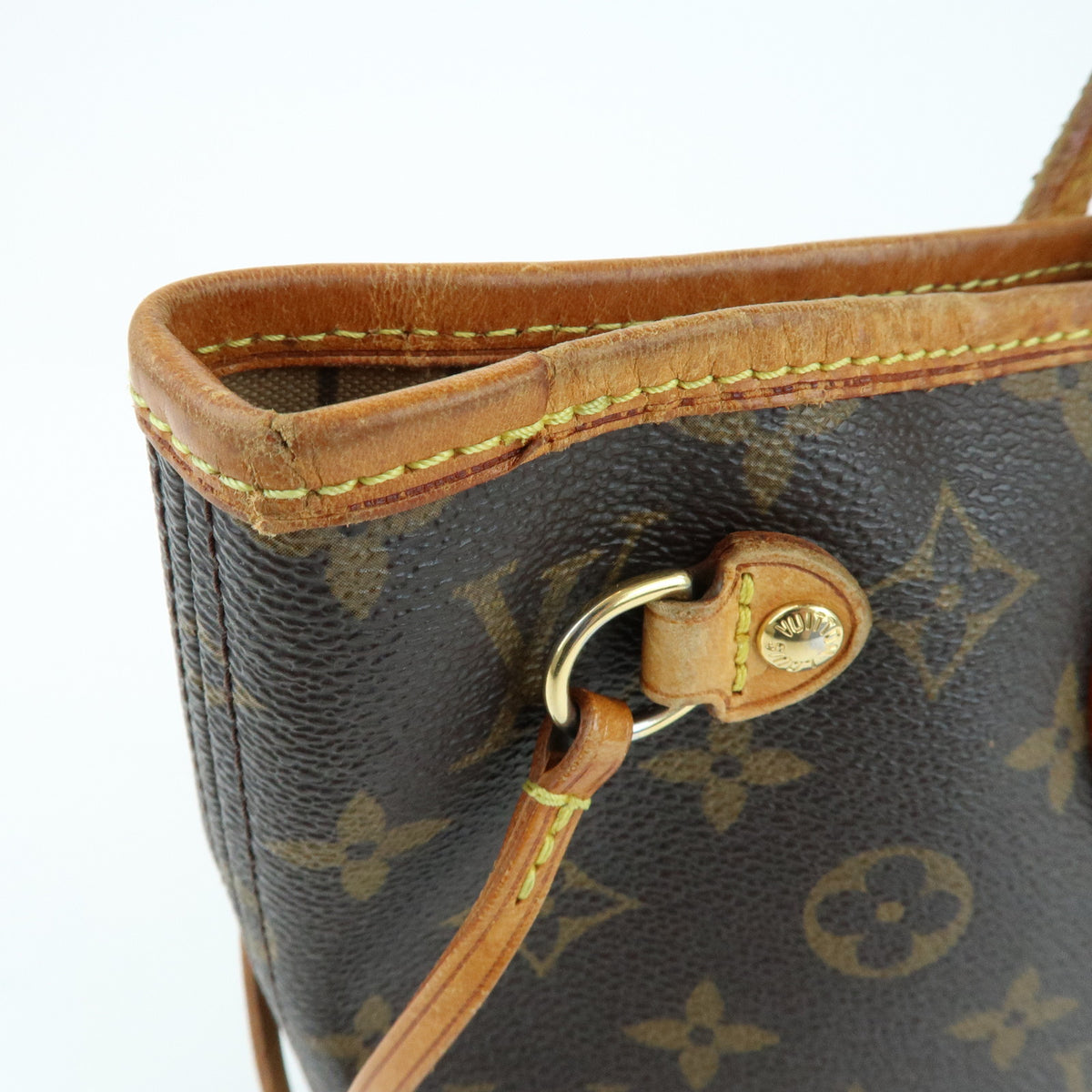 Louis Vuitton Monogram Neverfull PM Tote Bag Hand Bag M40155