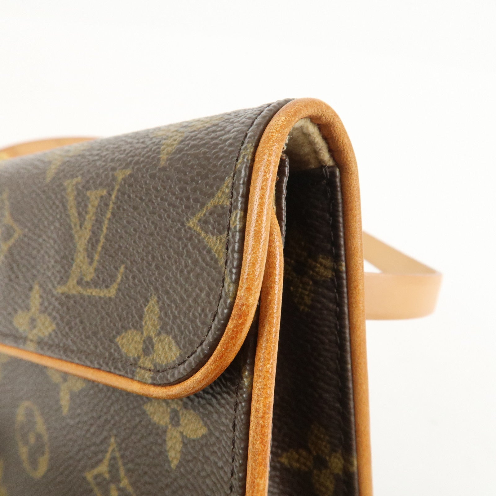 Louis Vuitton Monogram Pochette Florentine Waist Bag Belt M51855