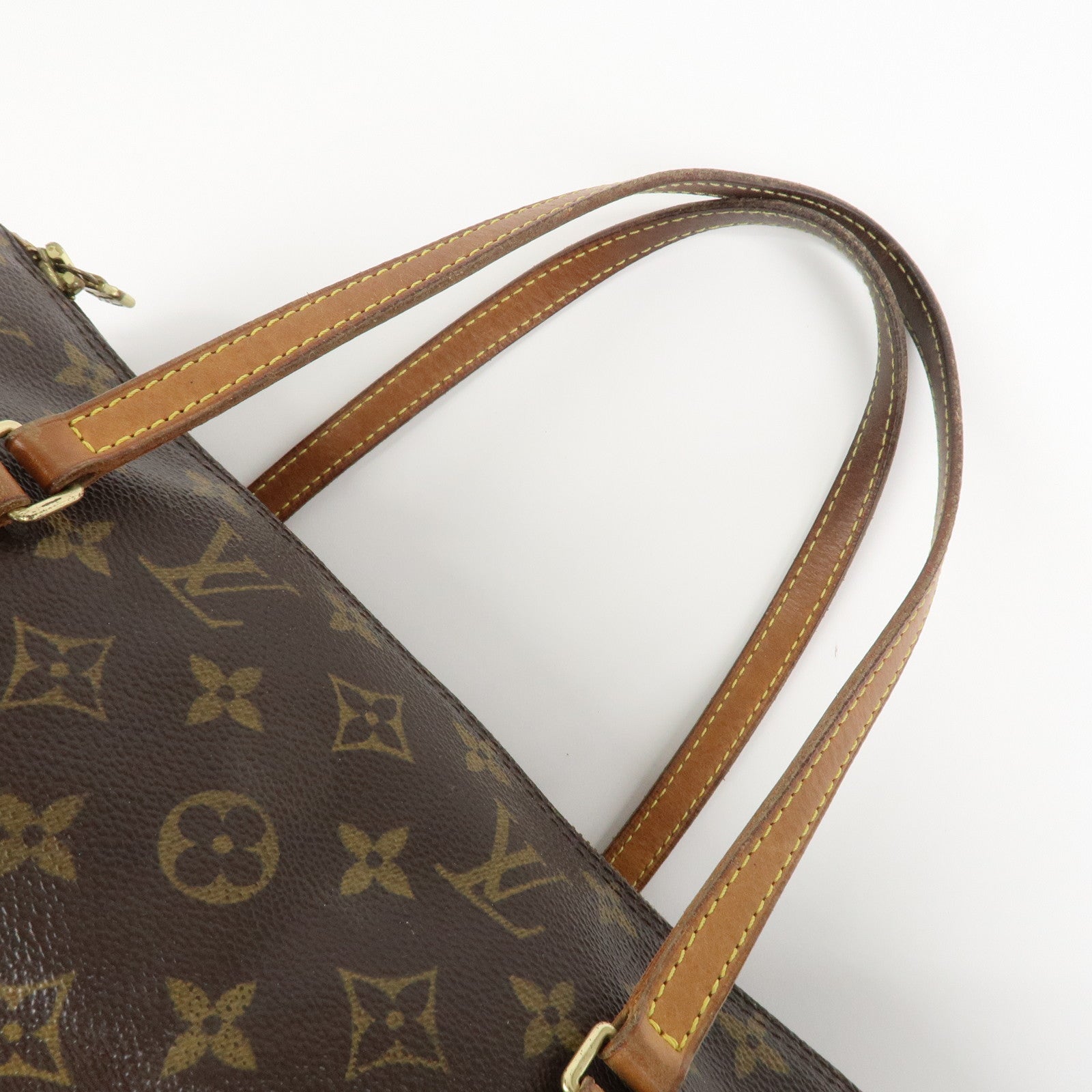 Louis Vuitton Monogram Papillon 30 Hand Bag Brown M51385 Used