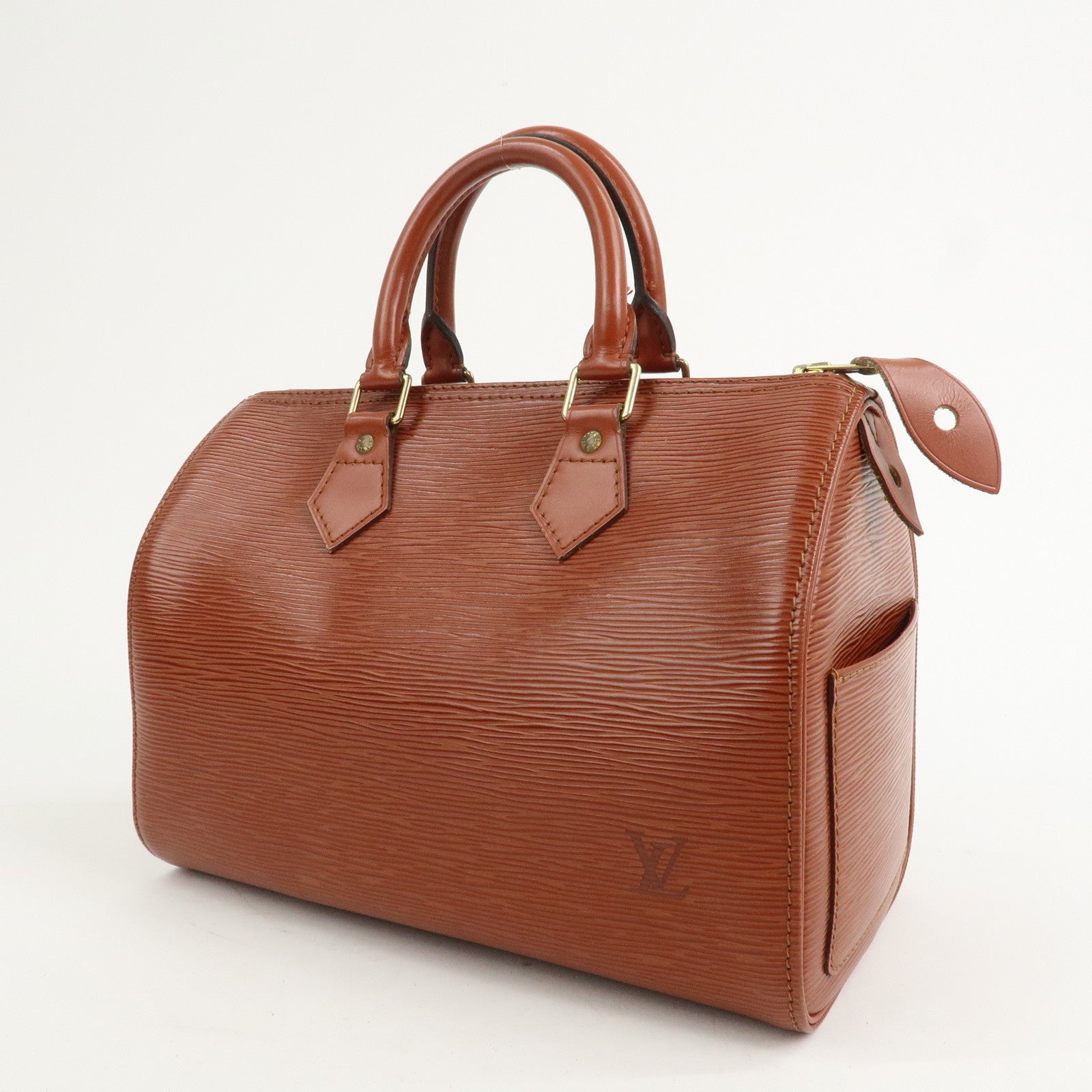 Louis Vuitton Epi Speedy 25 Hand Boston Bag Kenya Brown M43013
