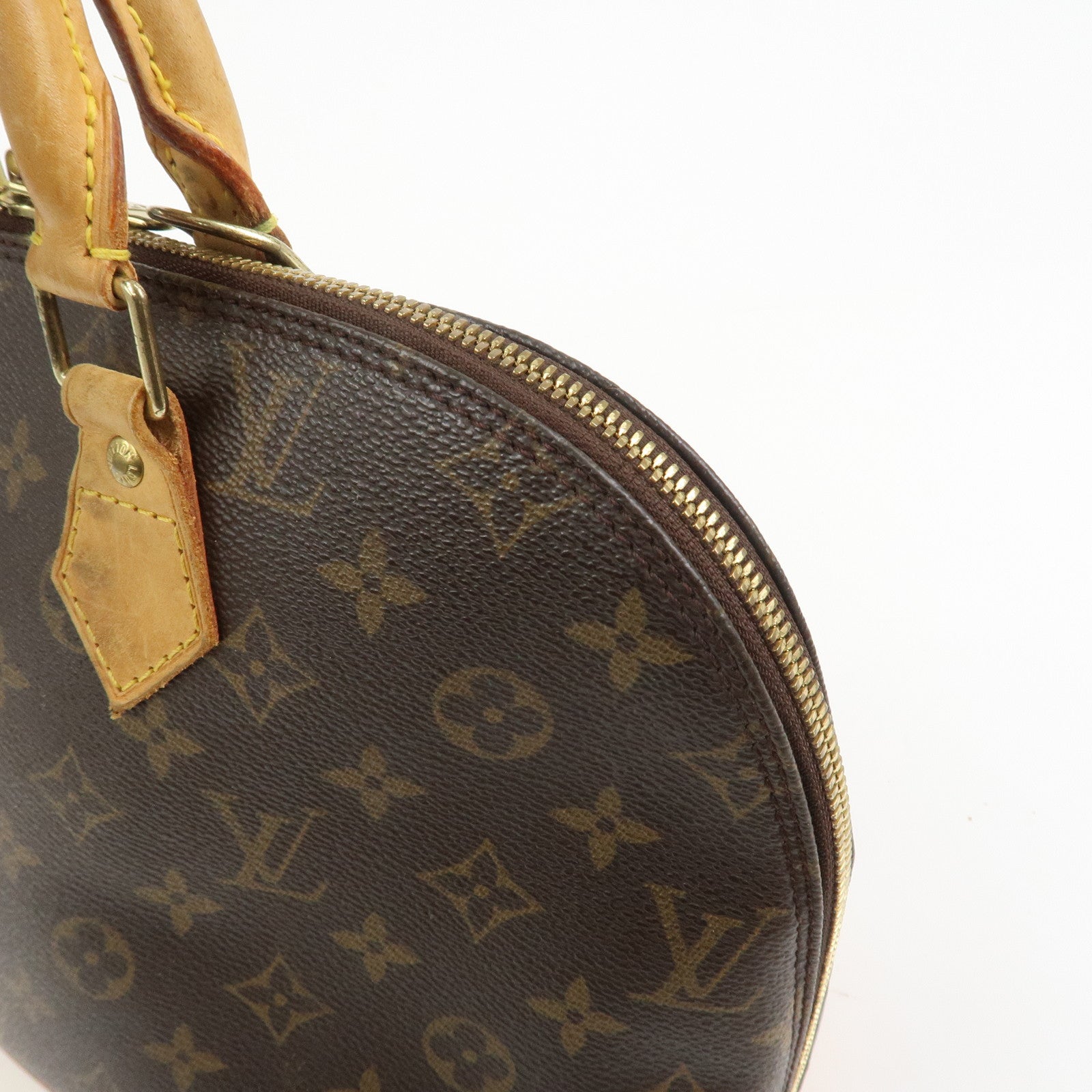 Louis Vuitton Monogram Canvas Alma Hand Bag Brown M51130