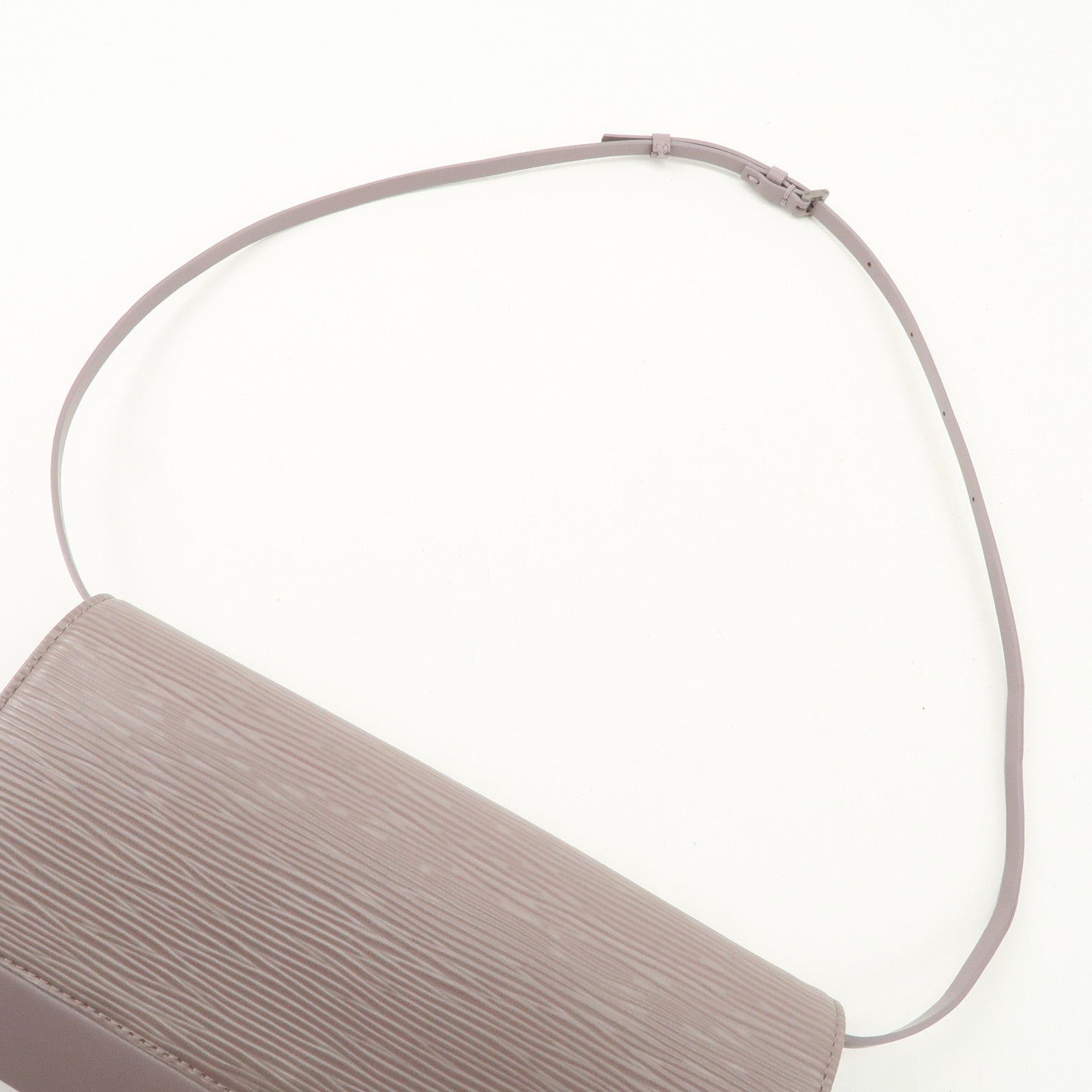 Louis Vuitton Epi Honfleur Hand Bag Shoulder Bag Lilac M5273B Used