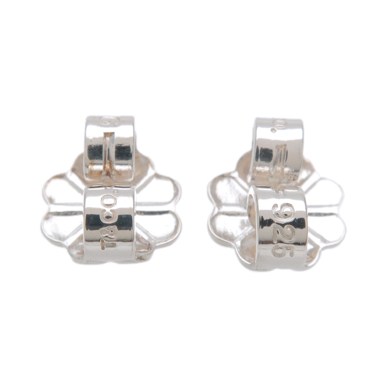 Tiffany & Co Open Heart Earrings SV925 Silver