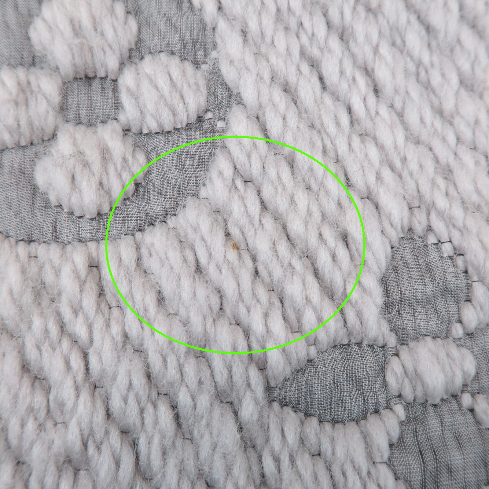 Louis Vuitton Monogram Escharp Logomania Scarf Gris Perle M74742