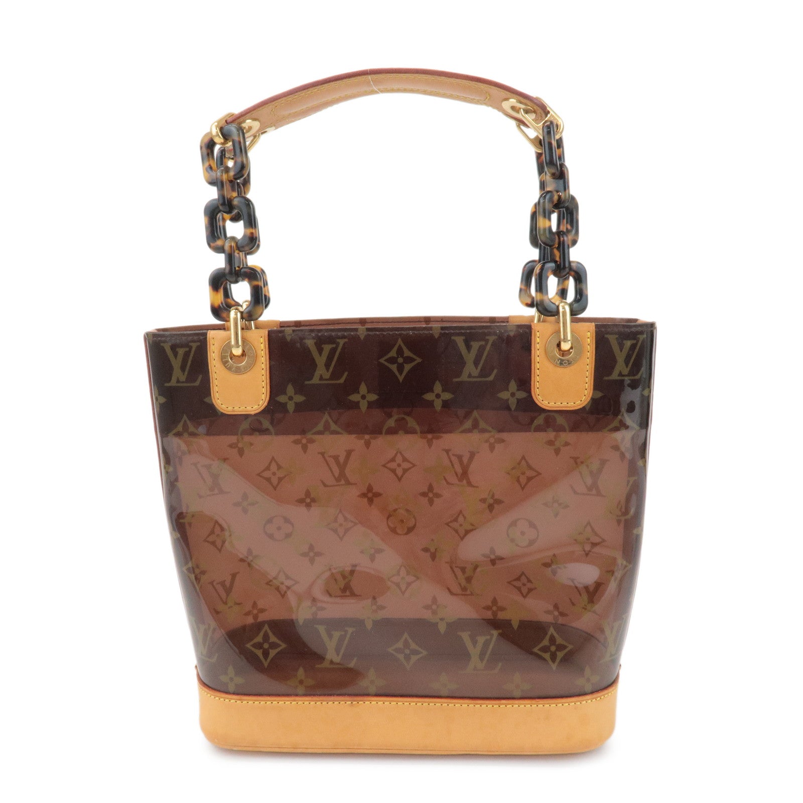 Louis Vuitton Monogram Vinyl Cabas Ambre MM Tote Bag M92501 Used