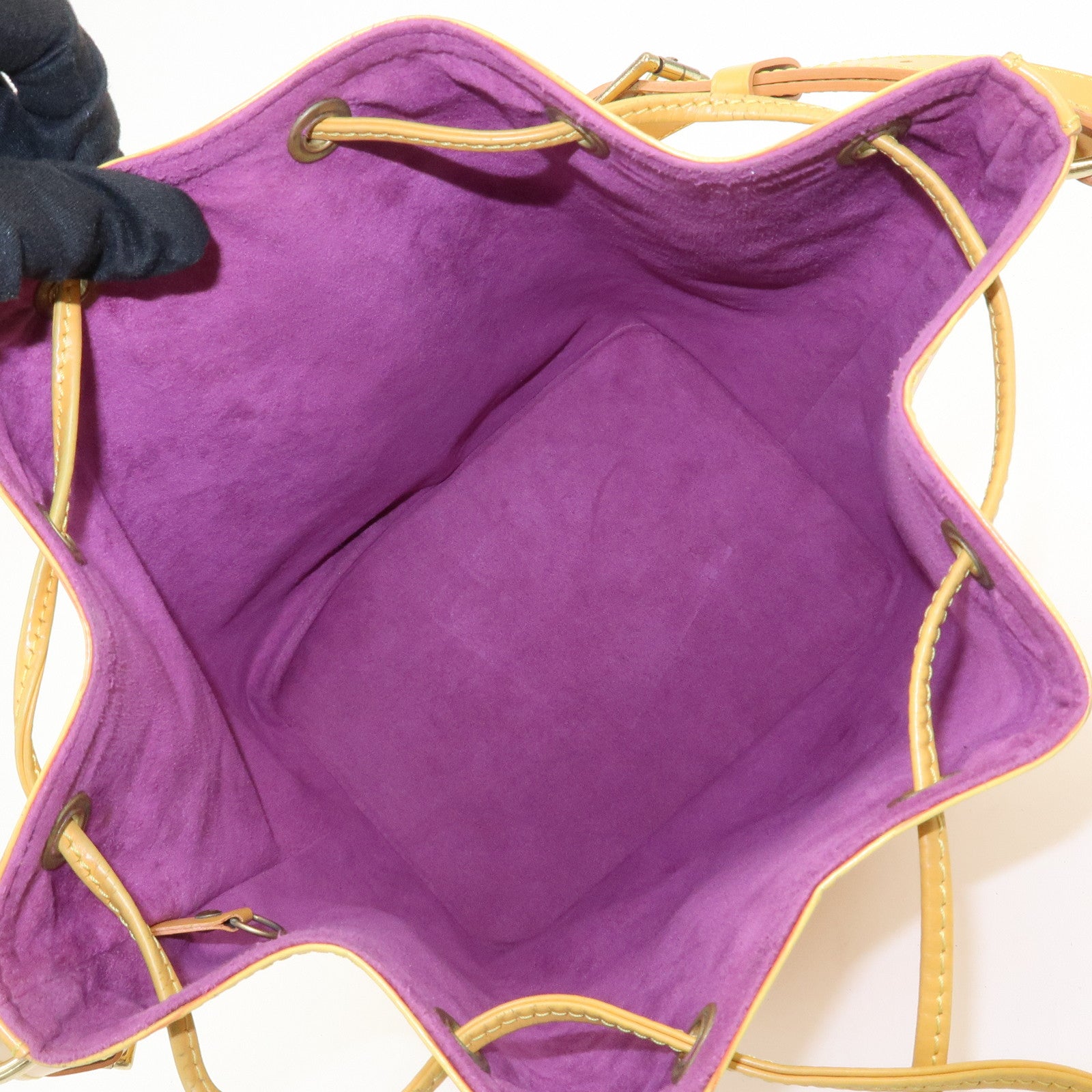 Louis Vuitton Epi Petit Noe Shoulder Bag Tassili Yellow M44109