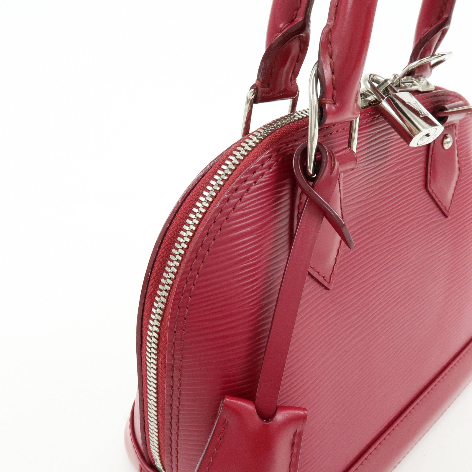 Louis Vuitton Epi Alma BB 2Way Hand Bag Shoulder Bag Fuchsia M40851