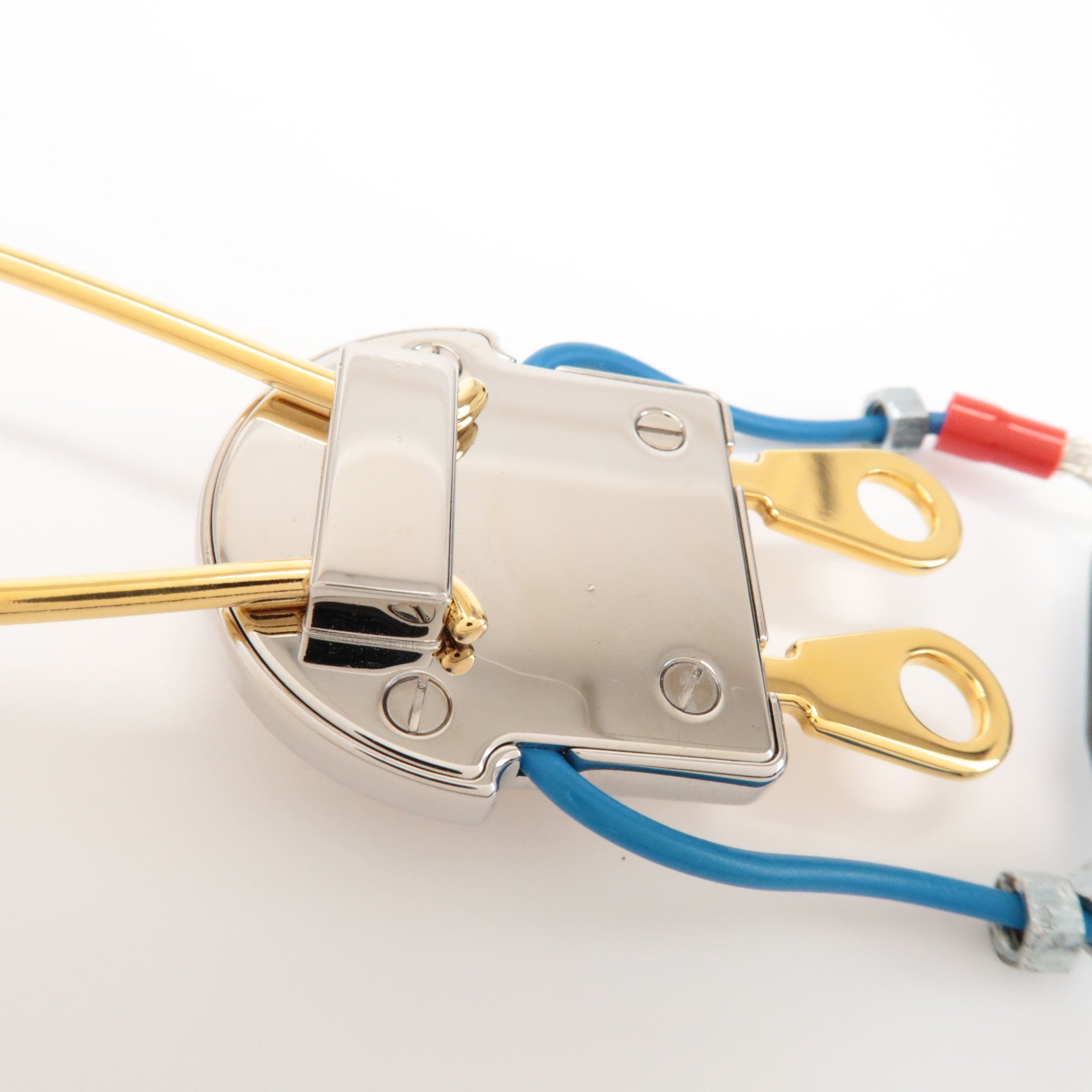 PRADA Metal Robot Bag Key Charm Key Chain Silver Gold