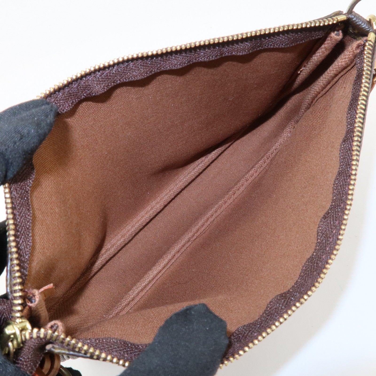 Louis Vuitton Monogram Pochette Accessoires Hand Bag M51980 Used