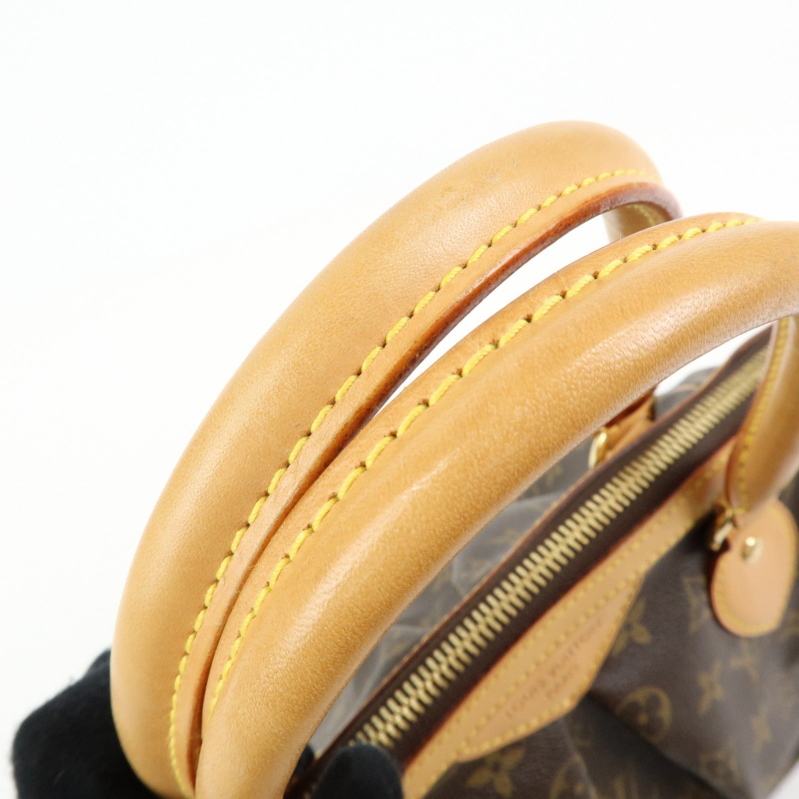 Louis Vuitton Monogram Tivoli PM Hand Bag Shoulder Bag Brown M40143