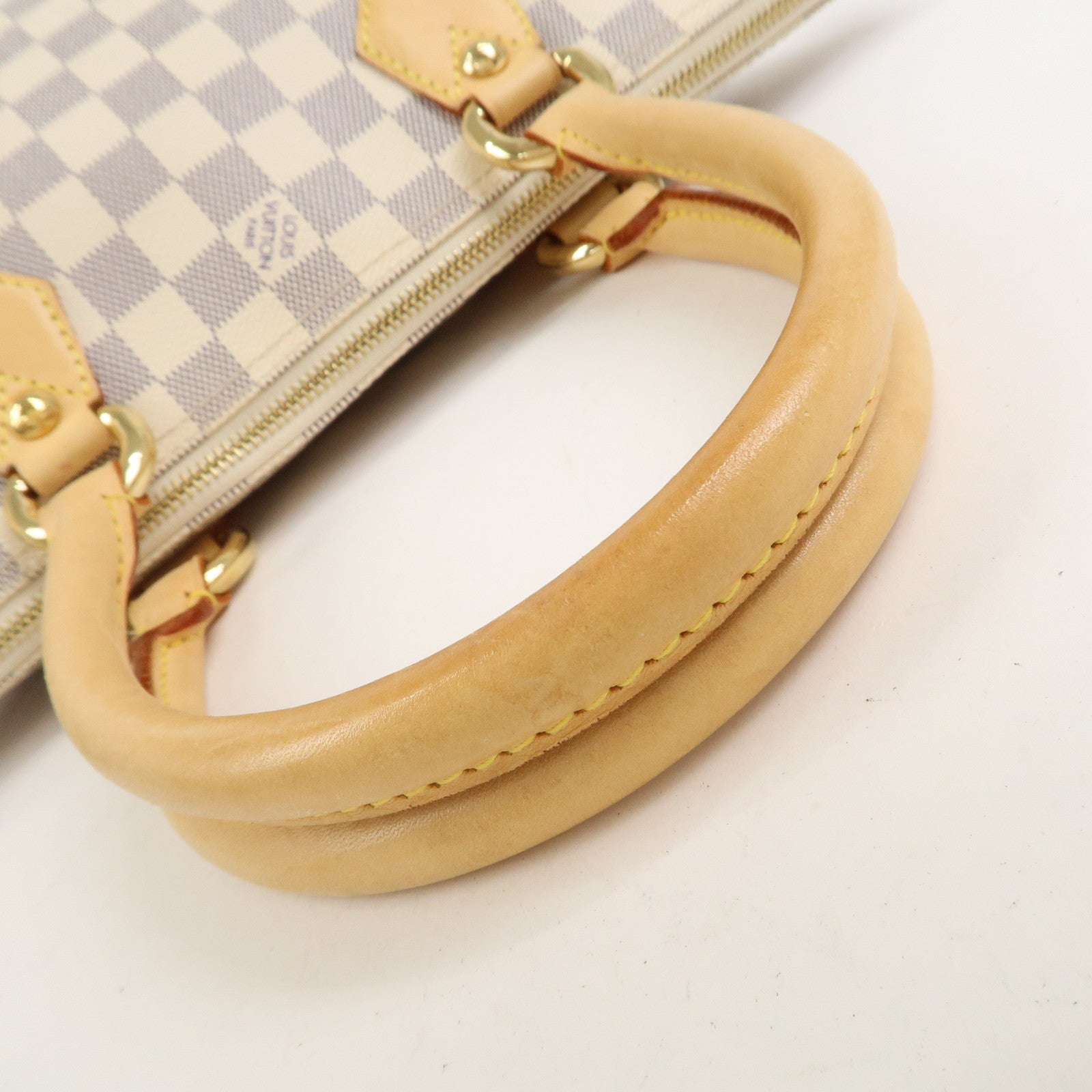 Louis Vuitton Damier Azur Saleya PM Tote Bag Hand Bag N51186