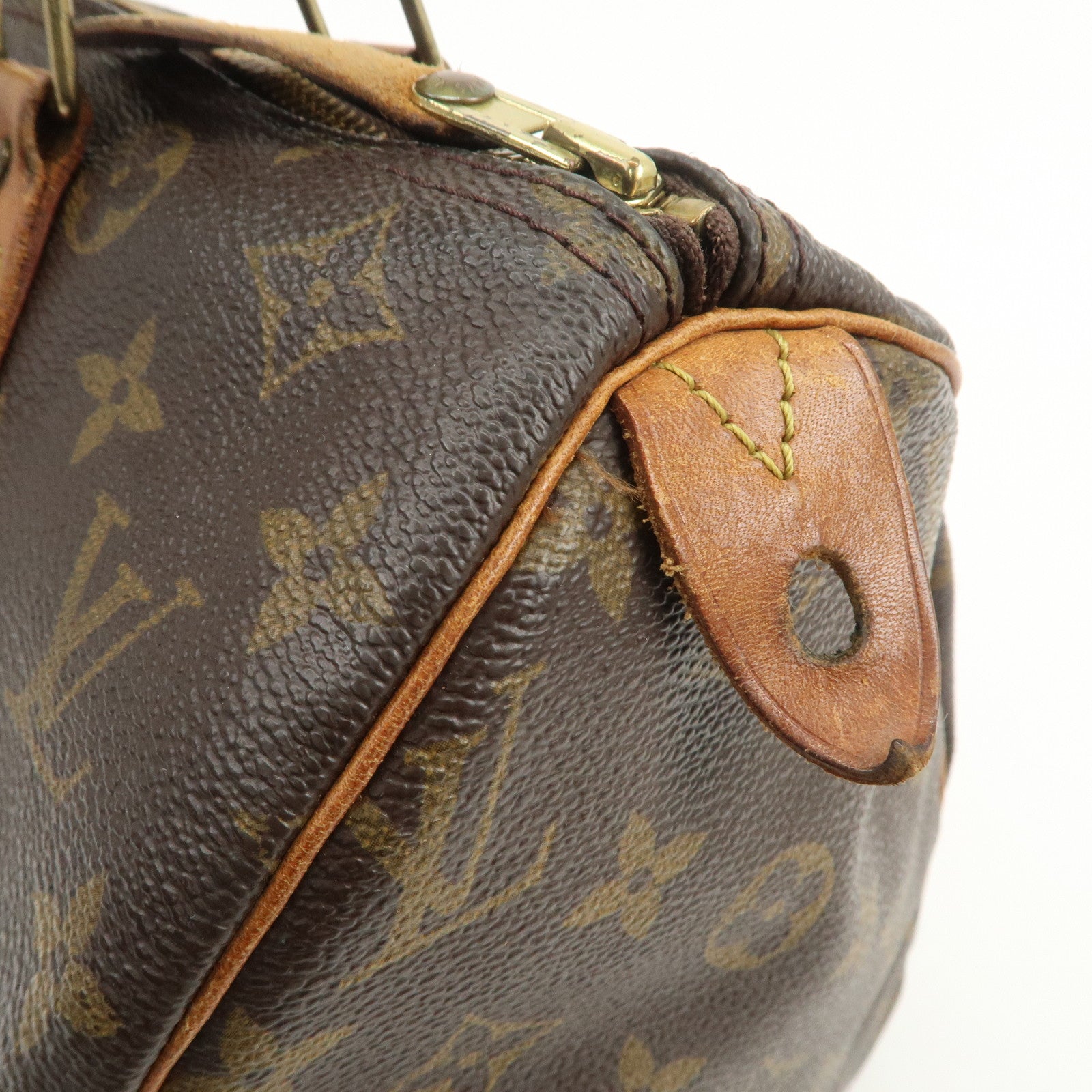 Louis Vuitton Monogram Speedy 30 Boston Bag Hand Bag Brown M41526