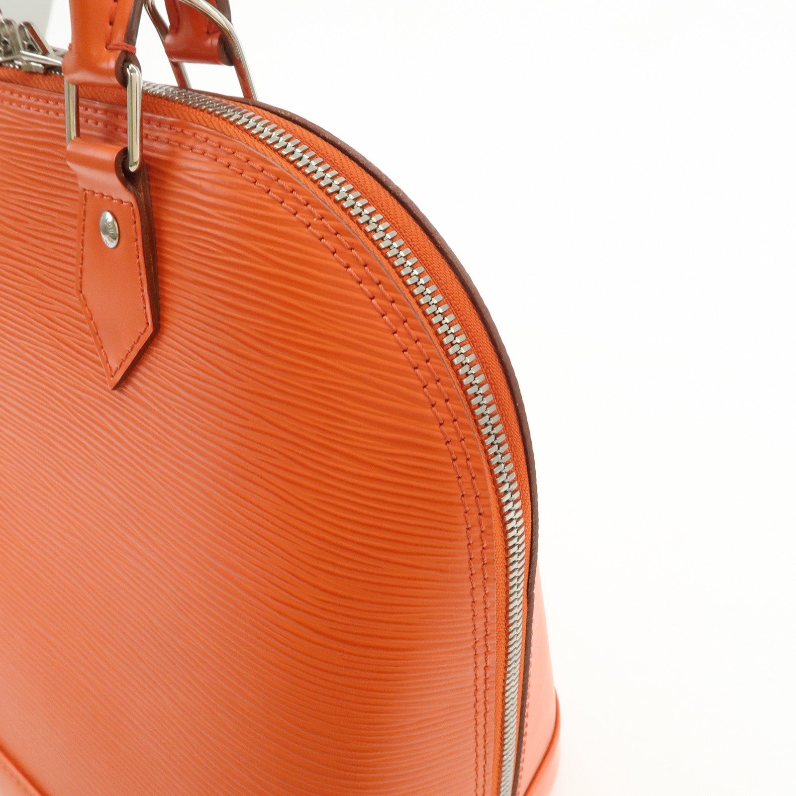 Louis Vuitton Epi Alma PM Hand Bag Pimont Orange M40623