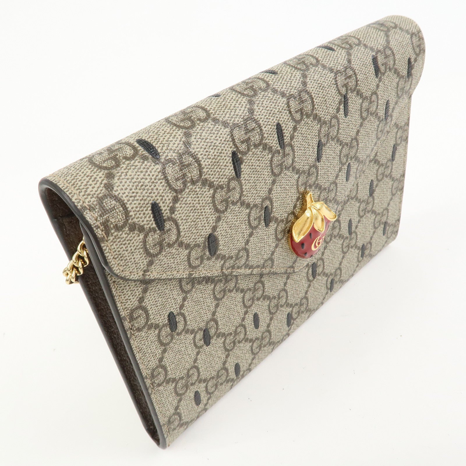 GUCCI GG Supreme GG Marmont Hand Bag Shoulder Bag Beige 726249