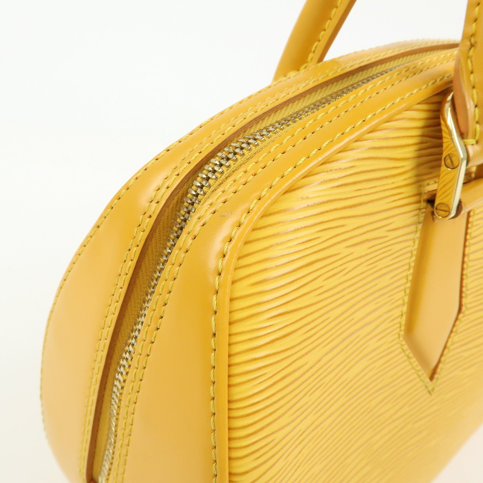 Louis Vuitton Epi Jasmine Boston Hand Bag Tassilli Yellow M52089