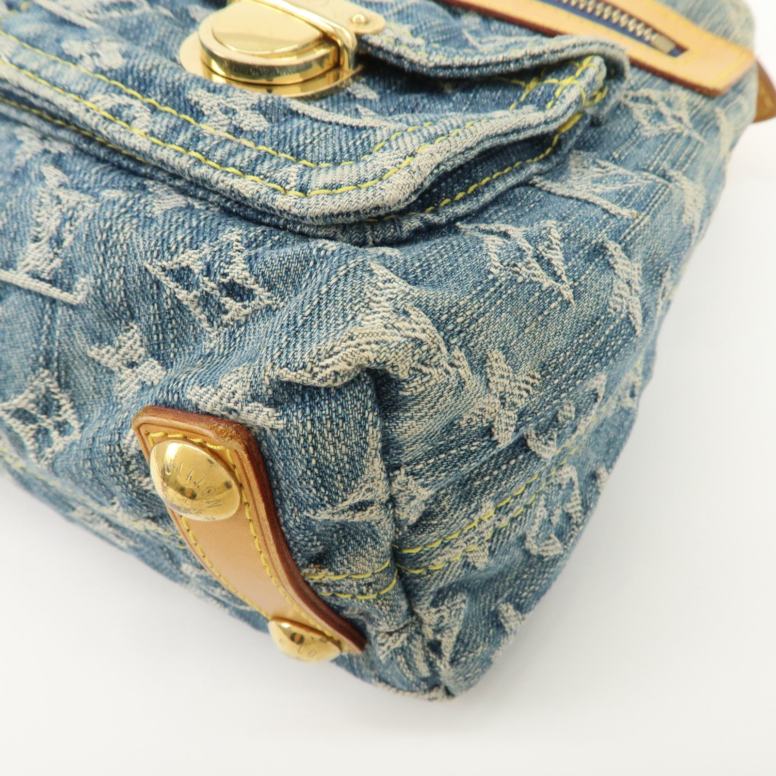 Louis Vuitton Monogram Denim Baggy PM 2Way Shoulder Bag M95049