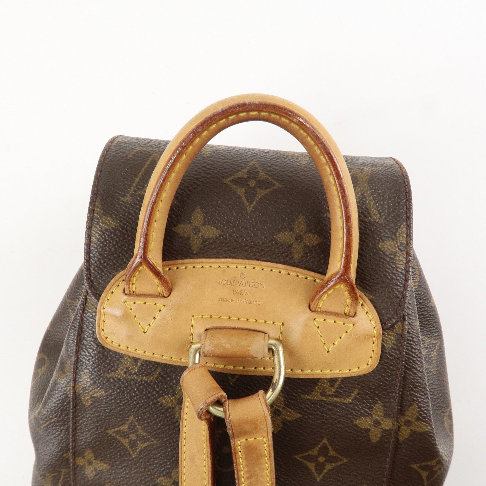 Louis Vuitton Monogram Mini Montsouris Back Pack Brown M51137 Used