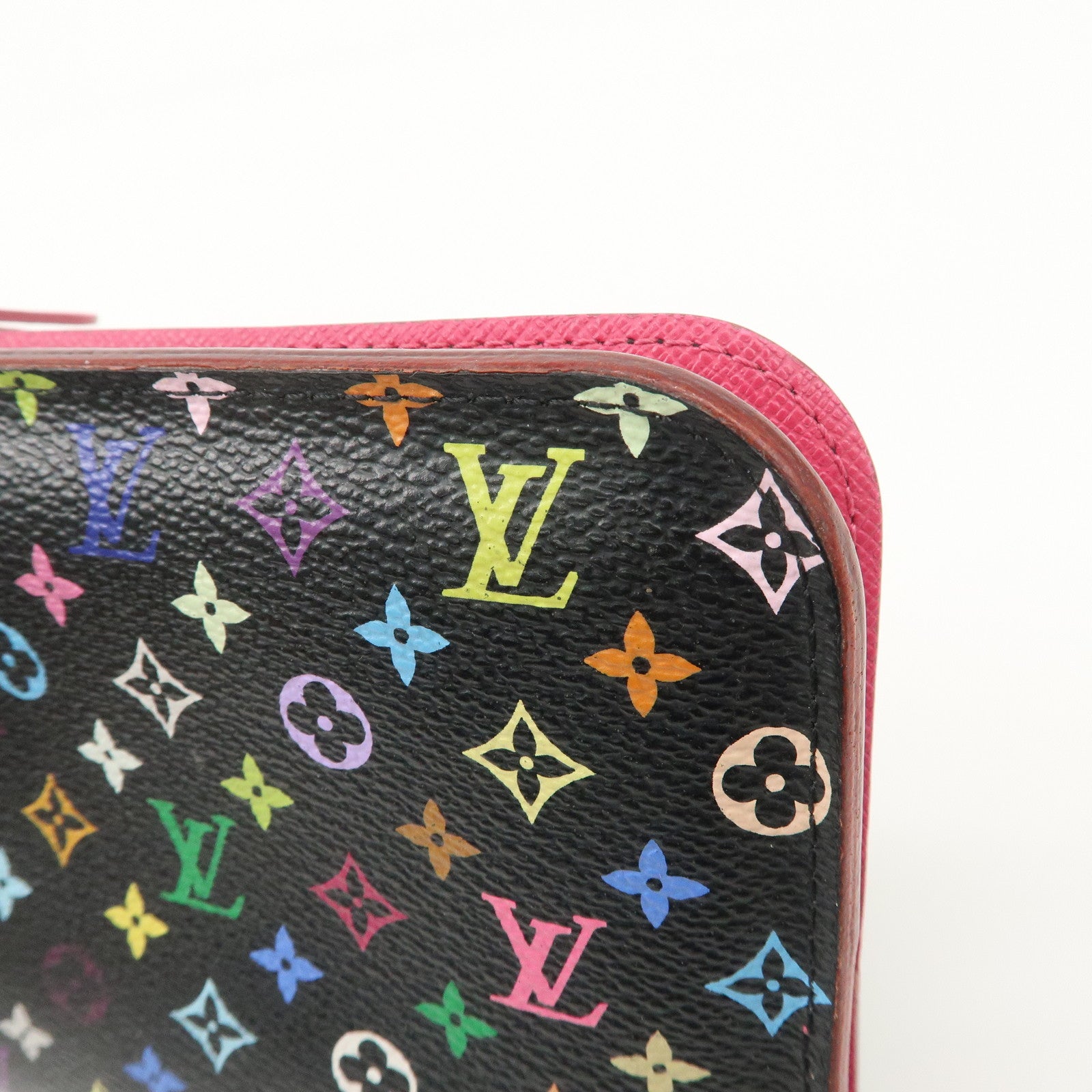 Louis Vuitton Multicolor Portefeuille Insolite Long Wallet Noir M93754 Used