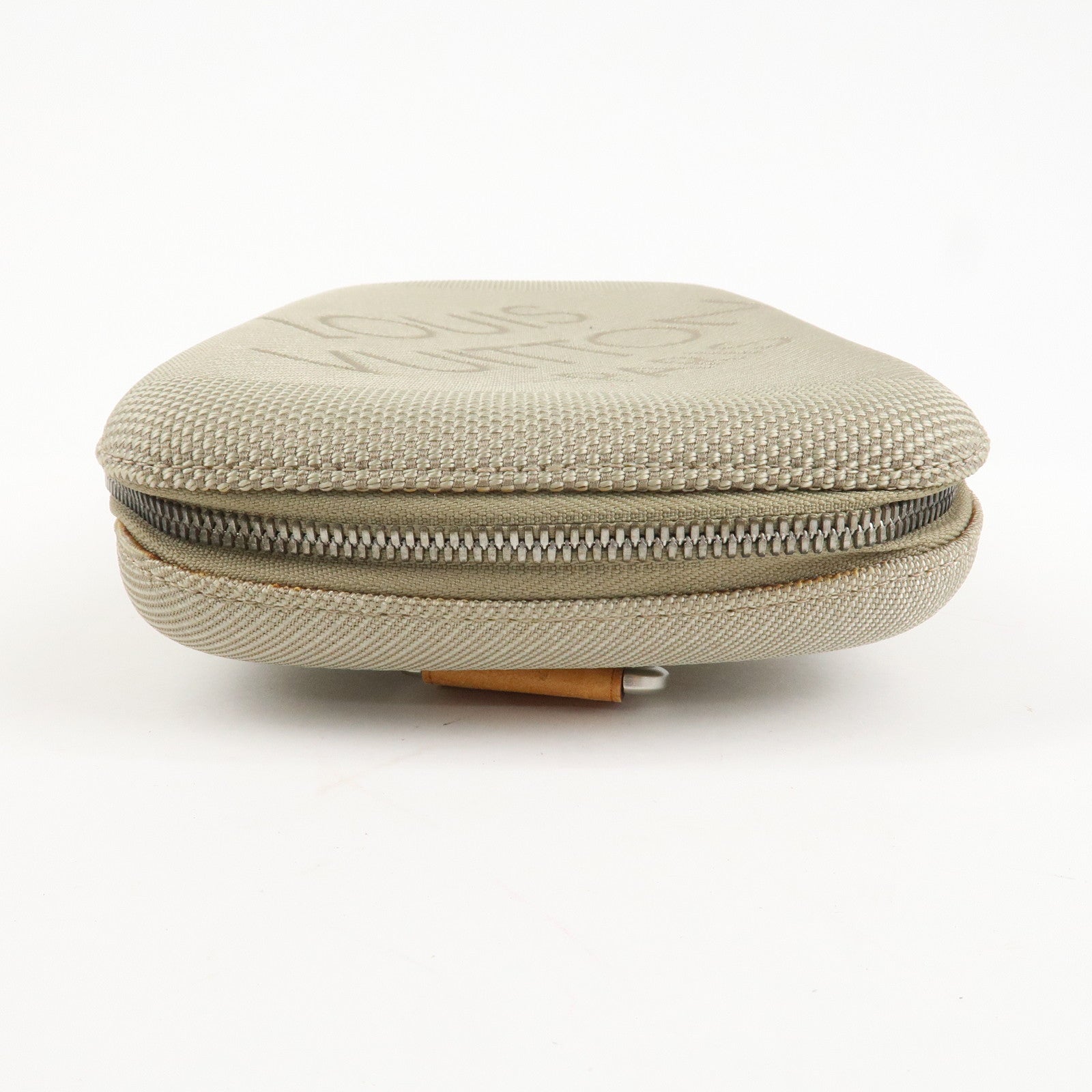 Louis Vuitton Damier Geant Mage Body Bag Silver HDW Terre M93500 Used