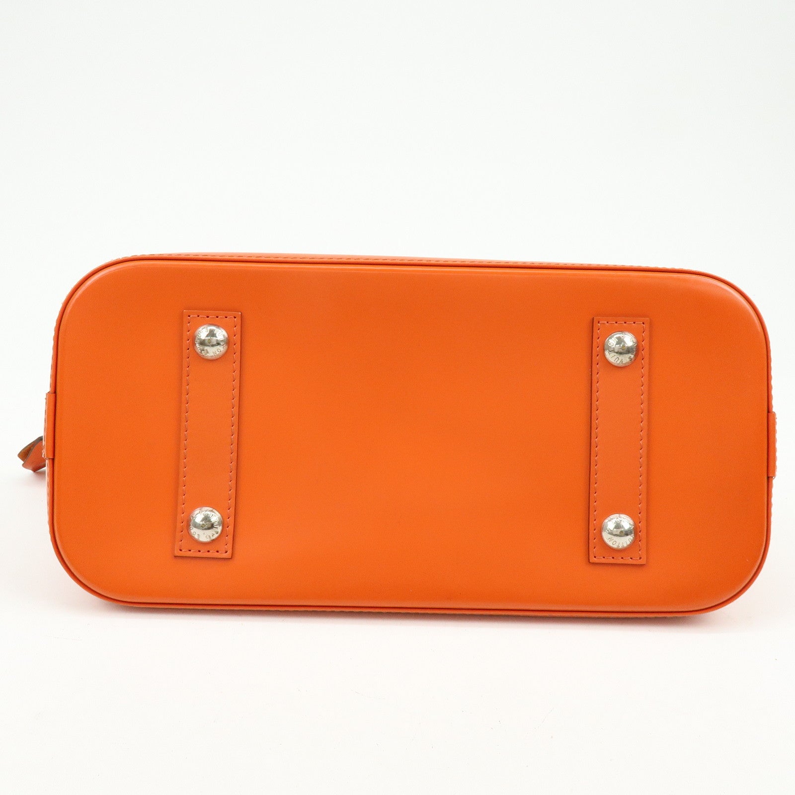 Louis Vuitton Epi Alma PM Hand Bag Pimont Orange M40623