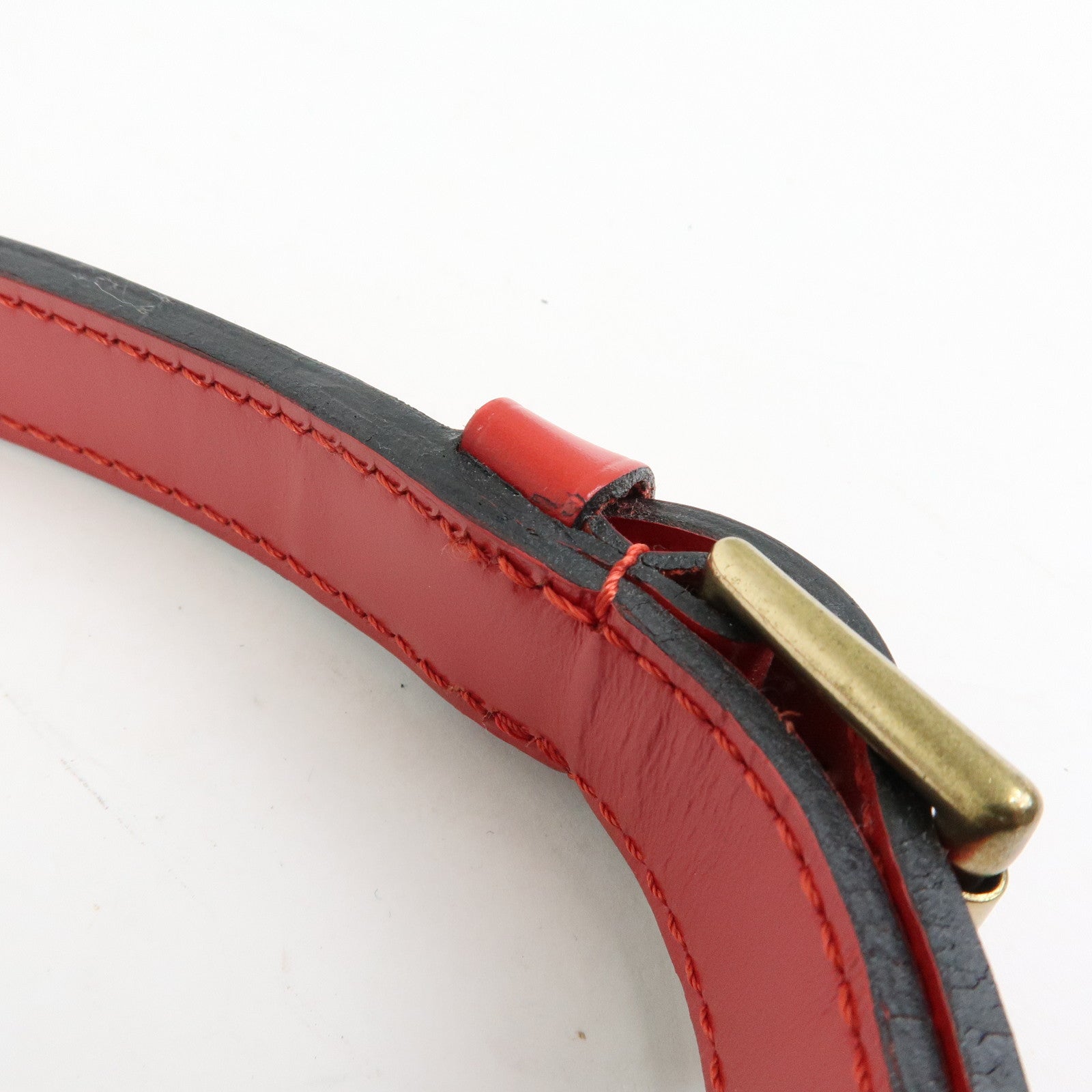 Louis Vuitton Epi Petit Noe Bicolor Shoulder Bag Green Red M44147