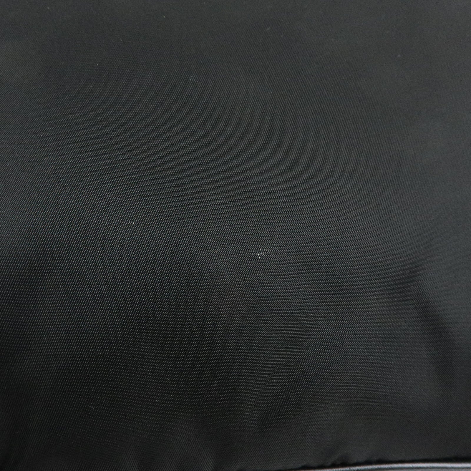 PRADA Triangle Logo Nylon Shoulder Crossbody Bag Black BT0326