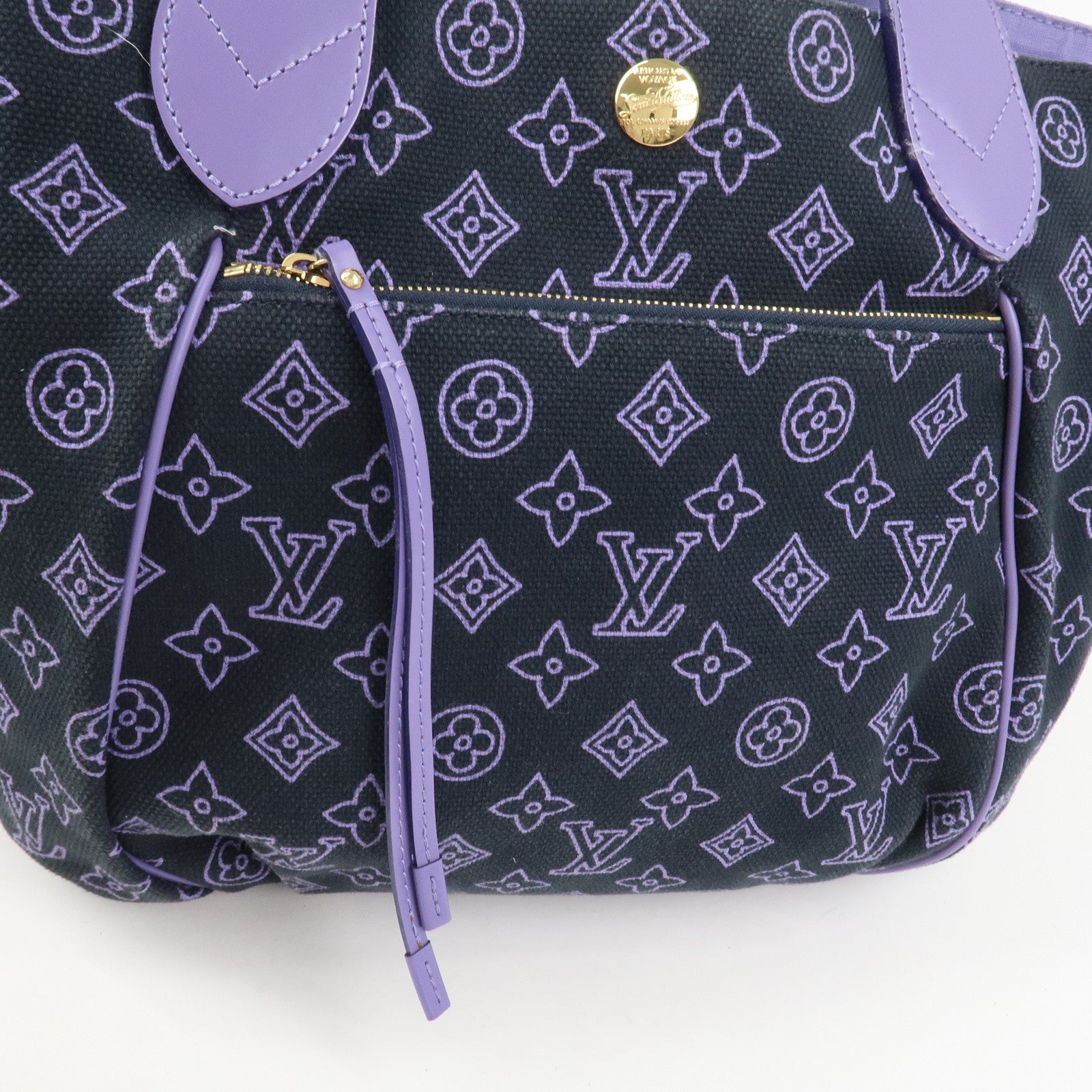 Louis Vuitton Beach Line Cabas Ipanema PM Tote Bag Marine M95983