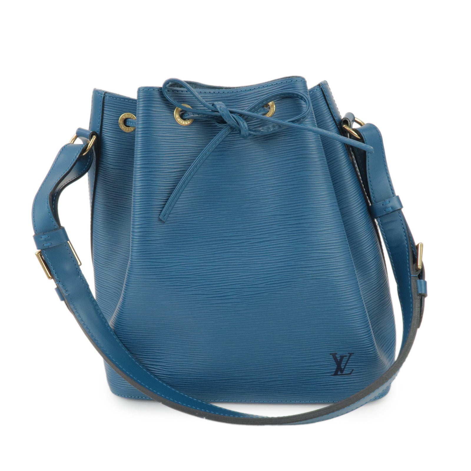 Louis Vuitton Epi Petit Noe Shoulder Bag Toledo Blue M44105