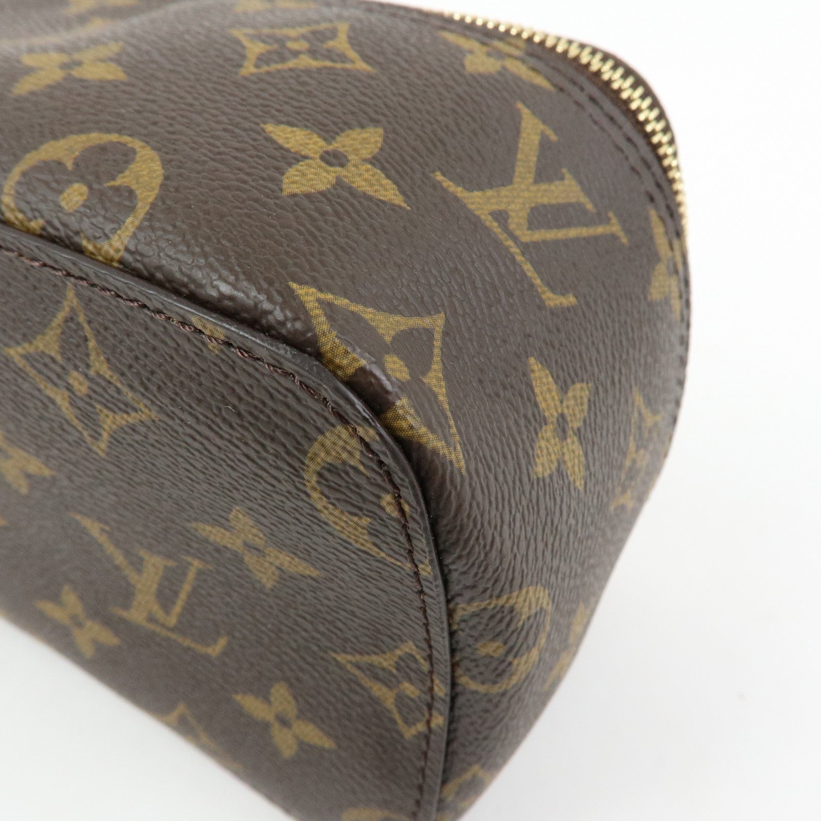 Louis Vuitton Monogram Cube de Rangement PM Pouch Brown M43688