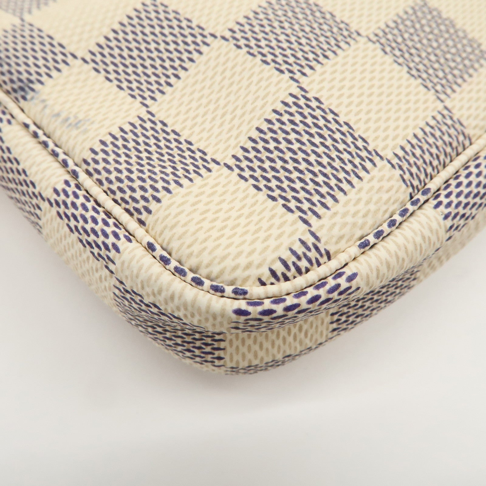 Louis Vuitton Damier Azur Mini Pochette Accessoires Pouch N58010