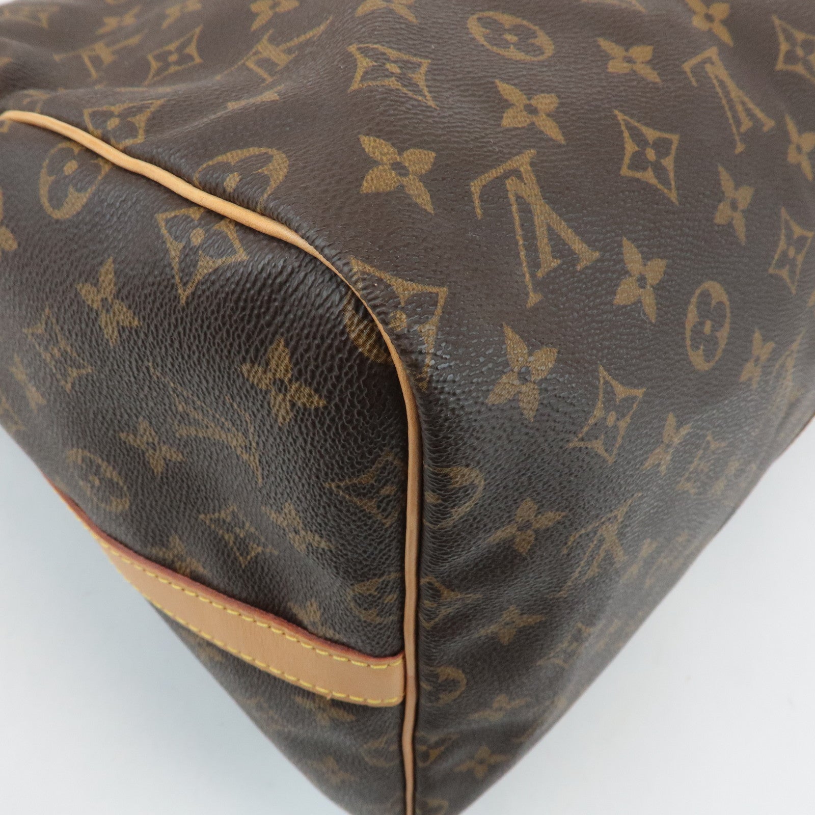 Louis Vuitton Monogram Keep All Bandouliere 55 Boston Bag M41414 Used