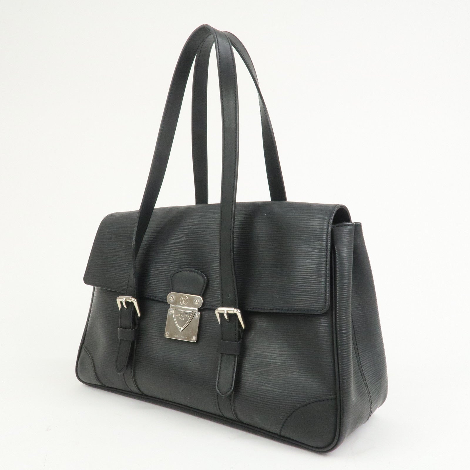 Louis Vuitton Epi Segur MM Shoulder Bag Hand Bag Noir M58862