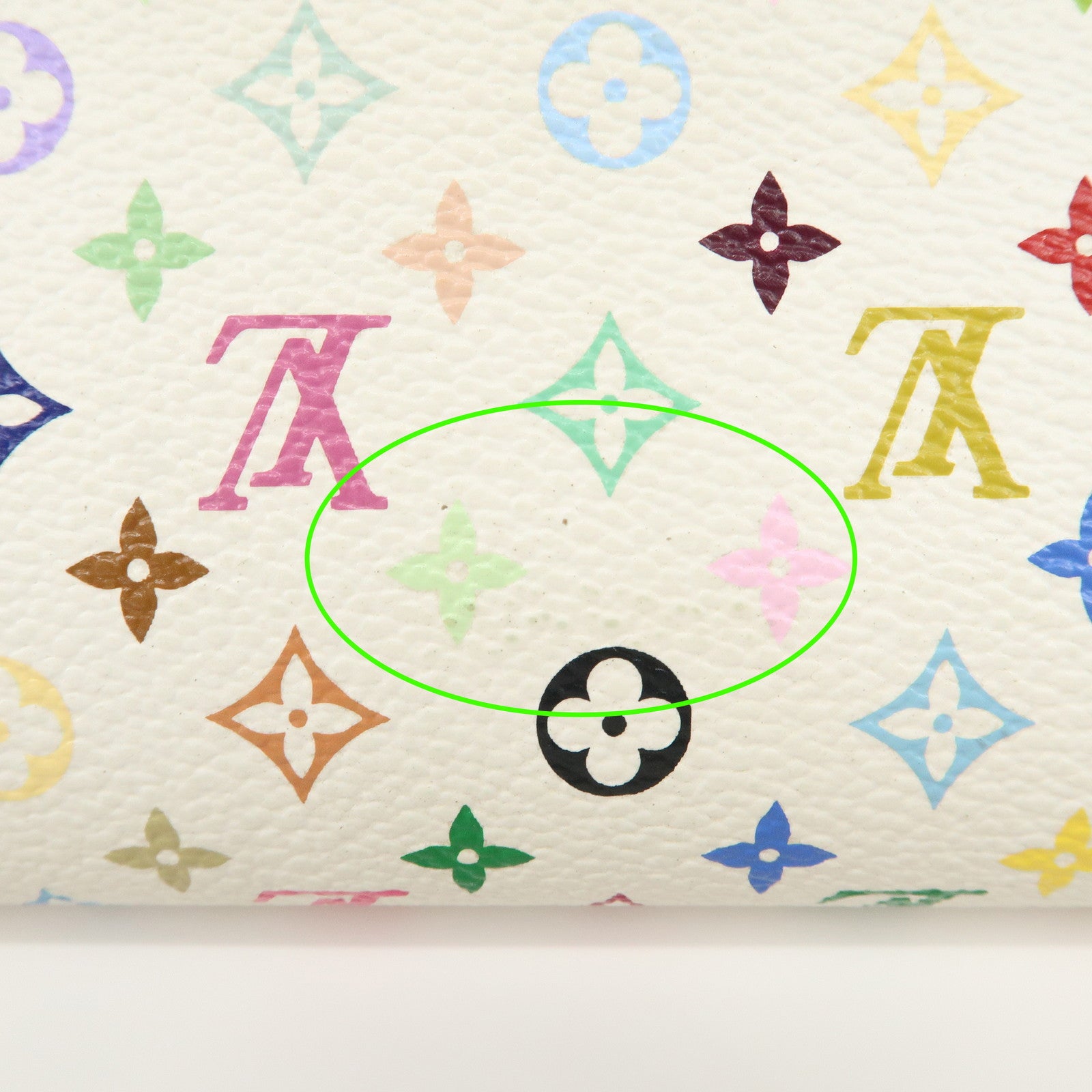 Louis Vuitton Monogram Multicolor Porte Trezor International M92659