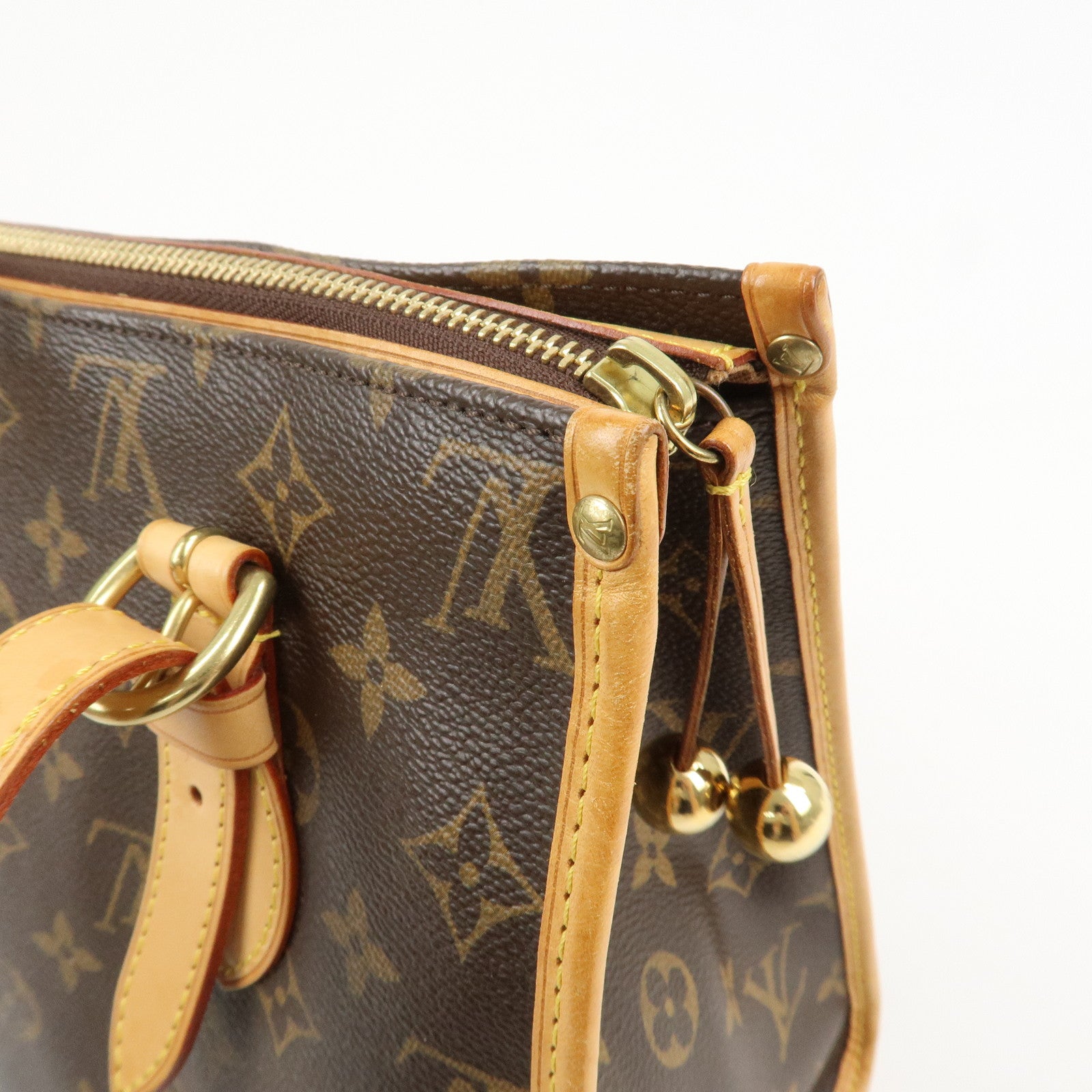 Louis Vuitton Monogram Popincourt Haut Shoulder Bag Brown M40007