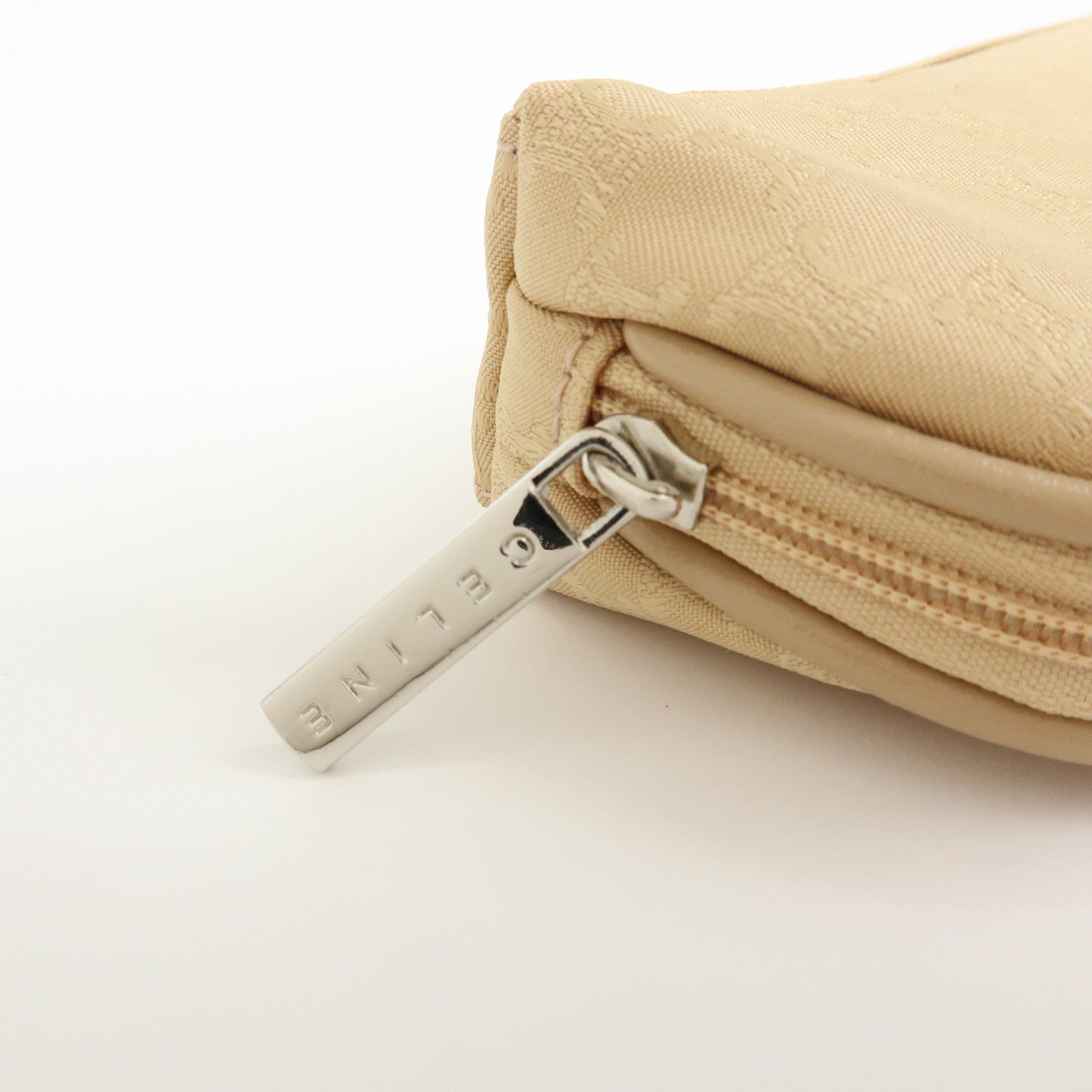 CELINE Macadam Set of 2 Sunglasses Case Handkerchief Beige Blue