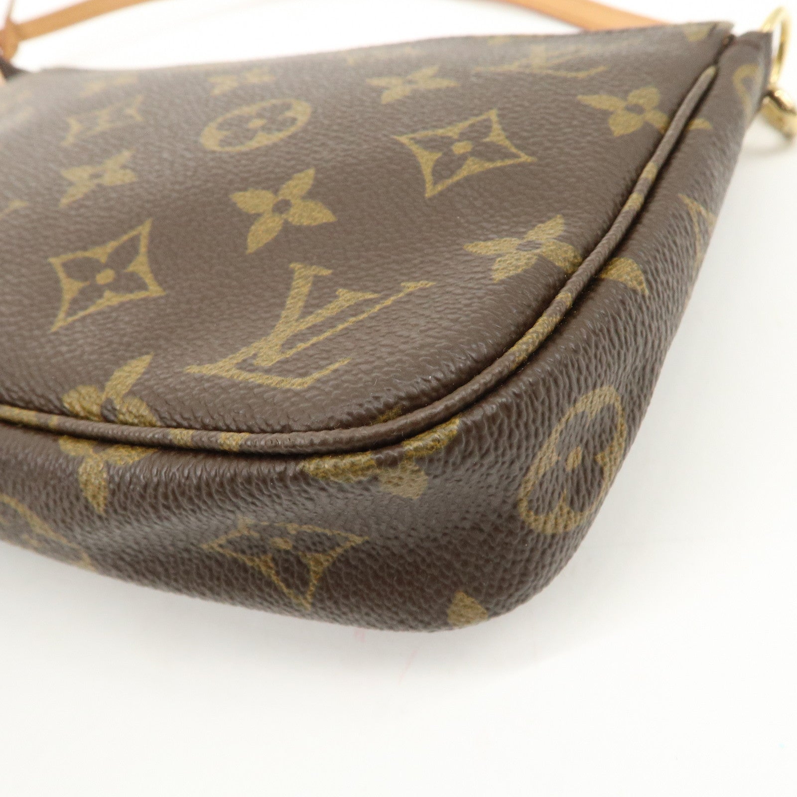 Louis Vuitton Monogram Pochette Accessoires Hand Bag Brown M51980