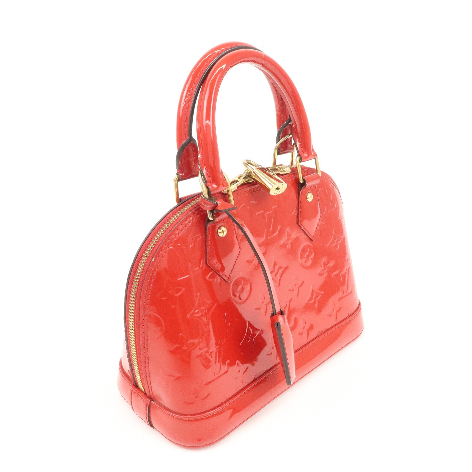 Louis Vuitton Monogram Vernis Alma BB 2Way Shoulder Bag M90174 Used