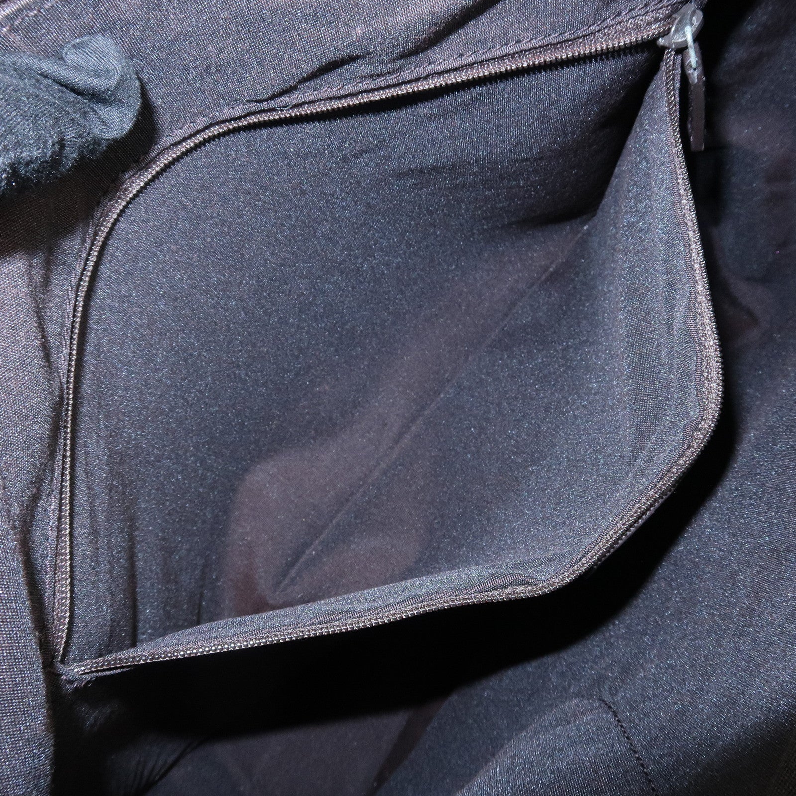 GUCCI Abbey Leather Canvas Shoulder Bag Hand Bag Dark Brown 293581 Used